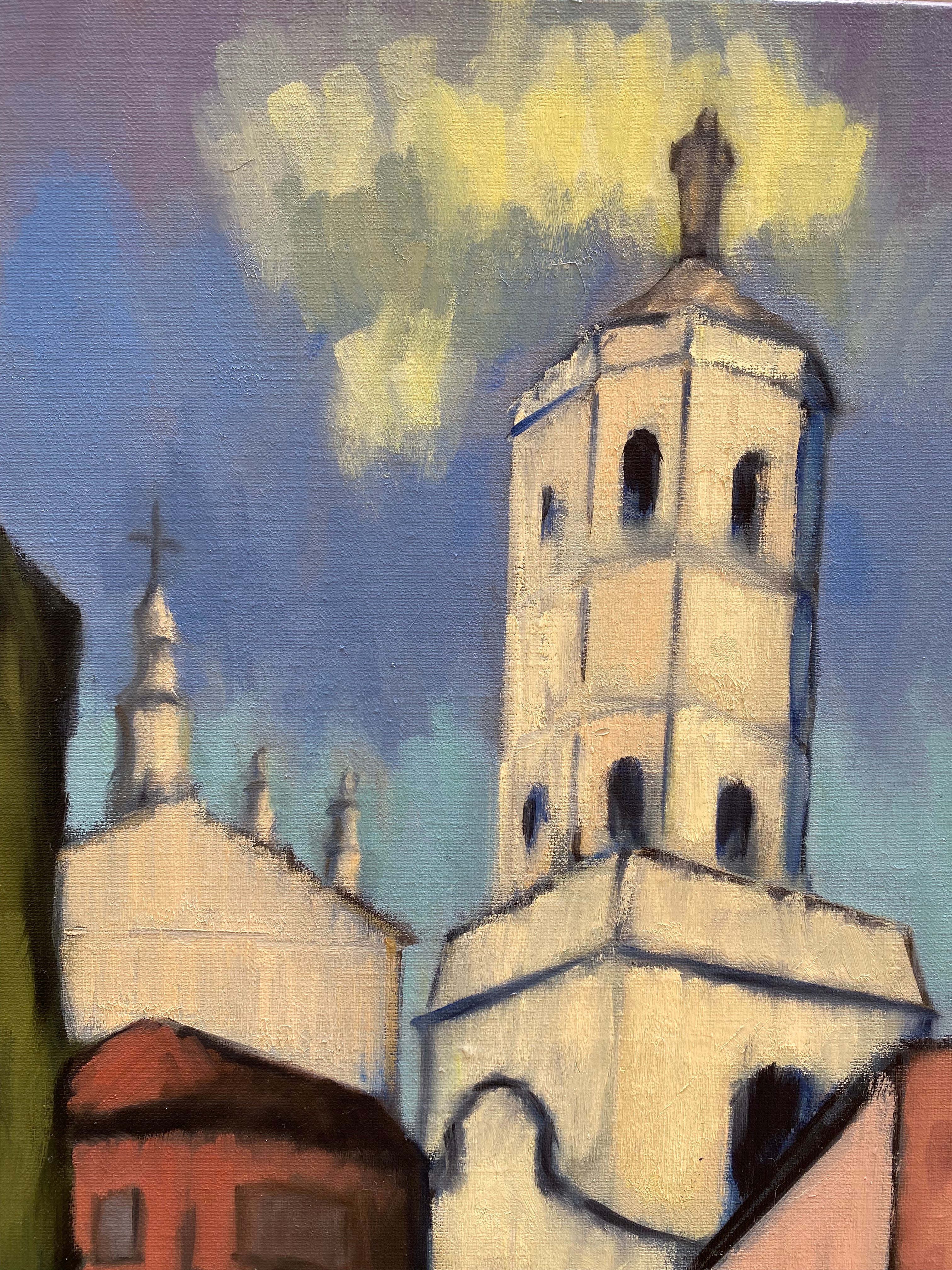 "Vue sur la cathédrale de Valladolid"