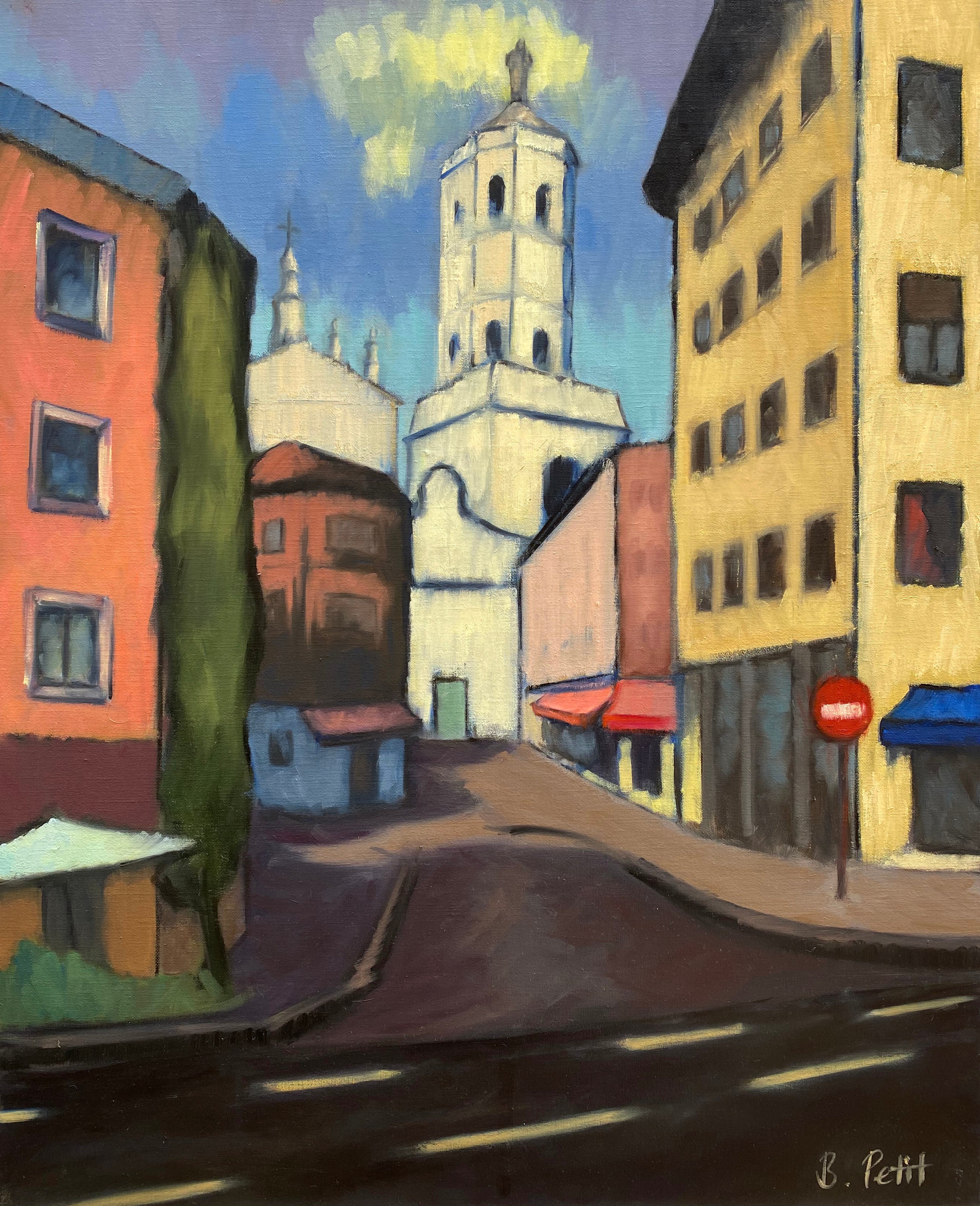 "Vue sur la cathédrale de Valladolid"