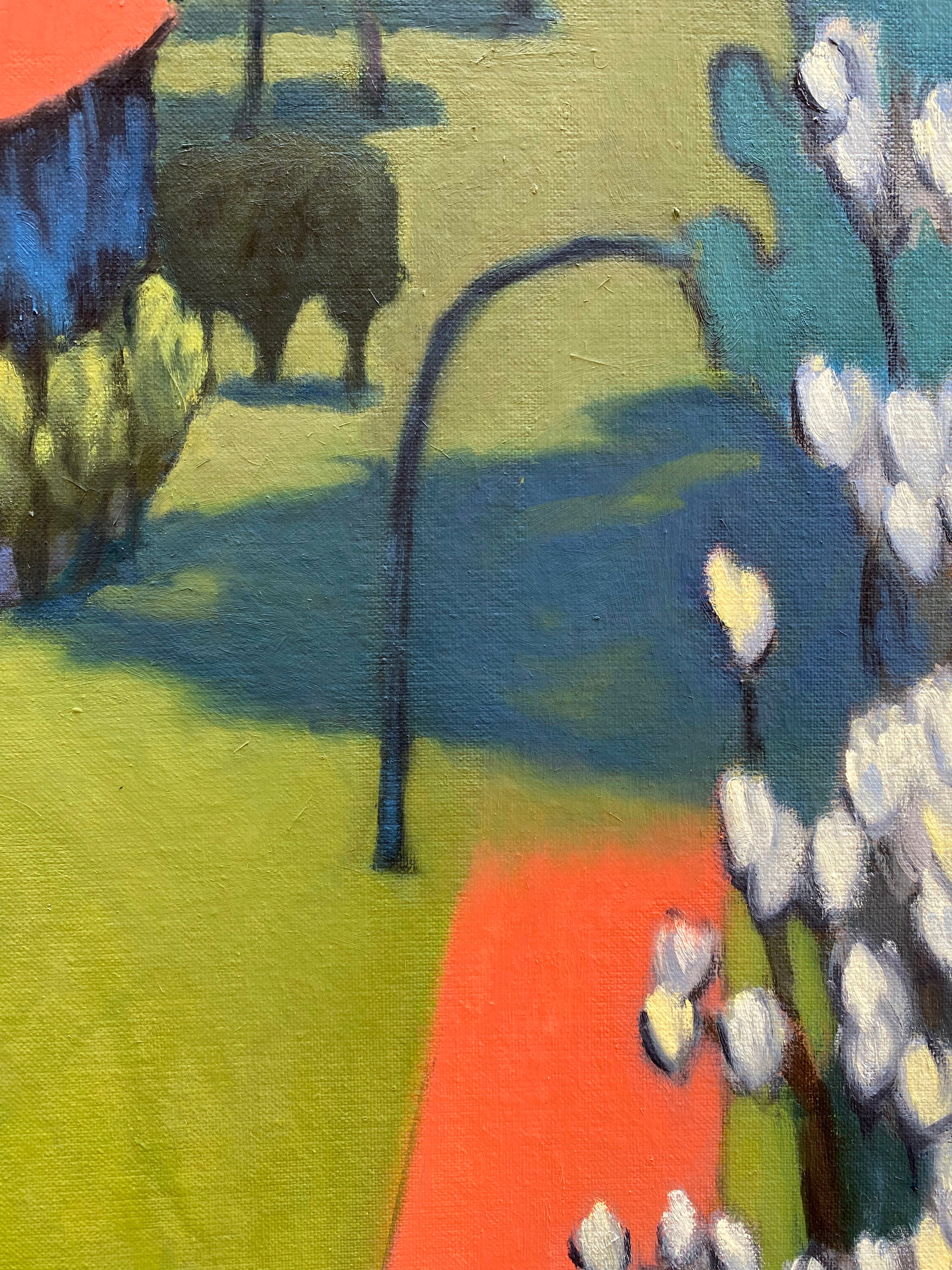 "Le jardin, vue de l'étage, Hauts-de-France"