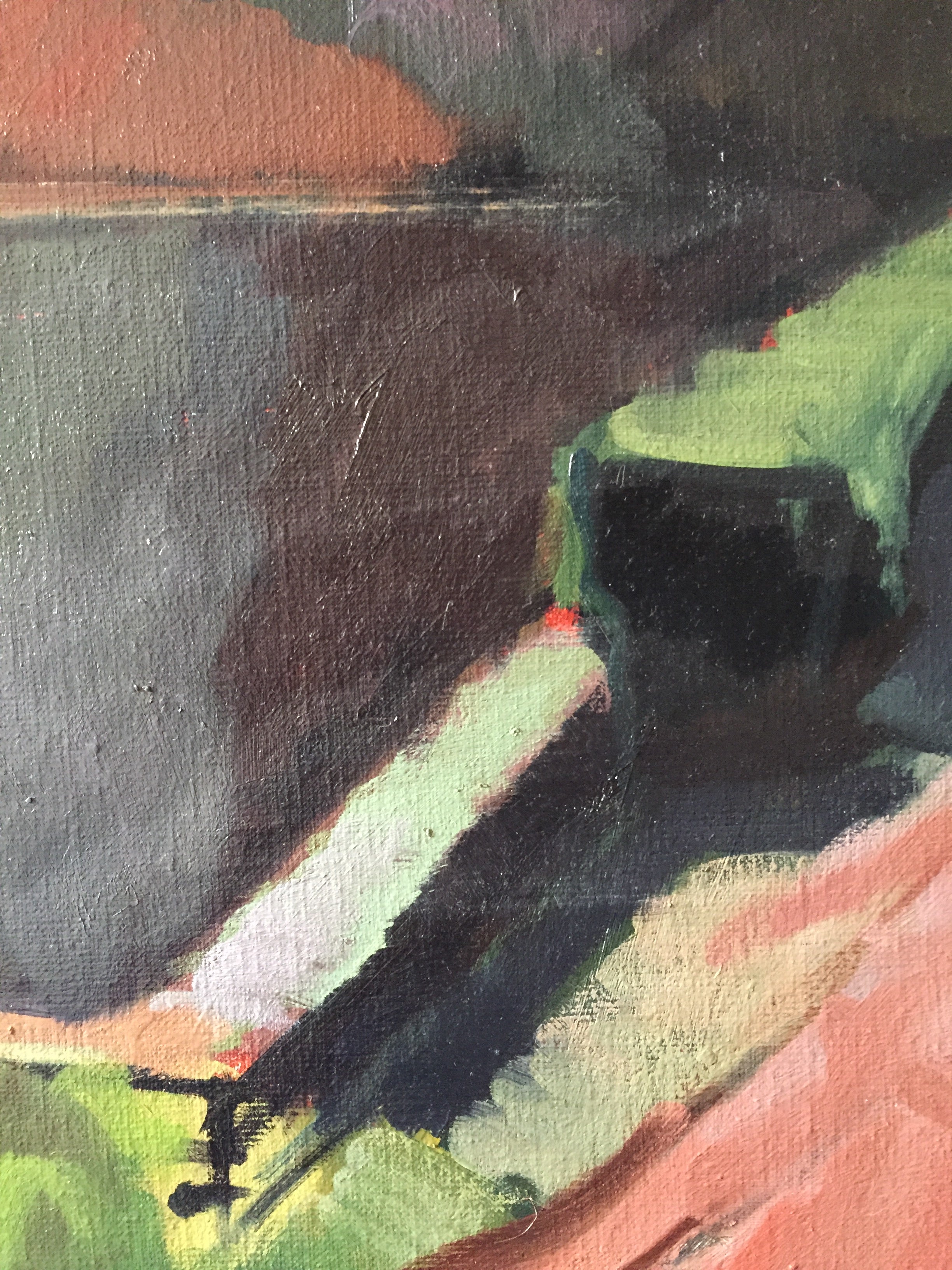 "Le lac, banlieue de Paris, Essonne"