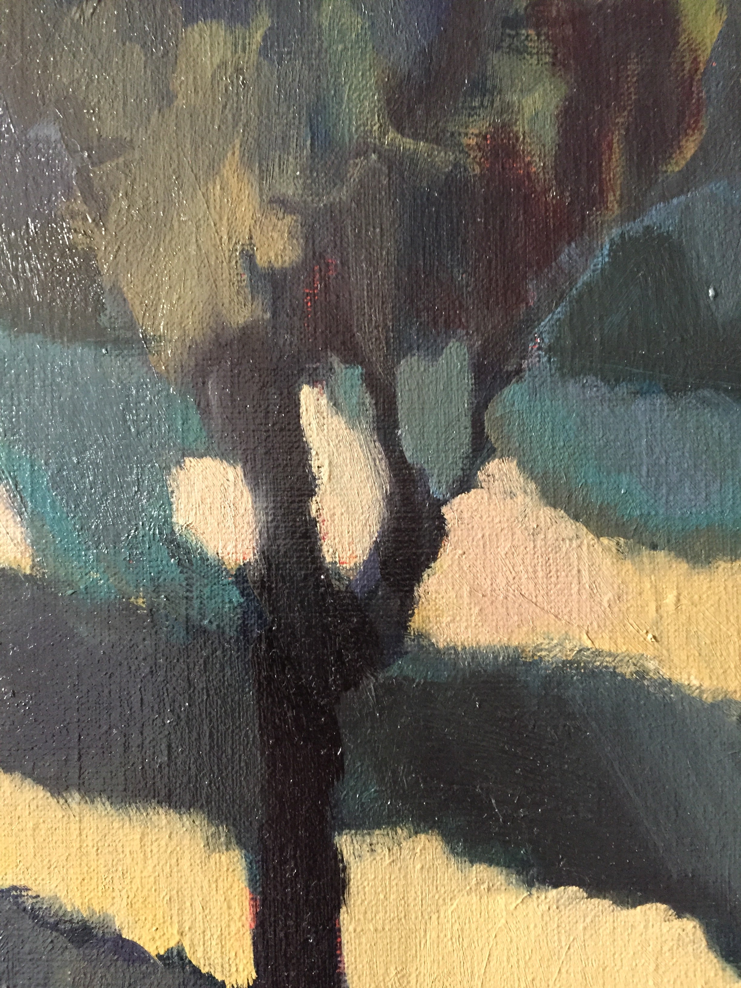 "Le lac, banlieue de Paris, Essonne"