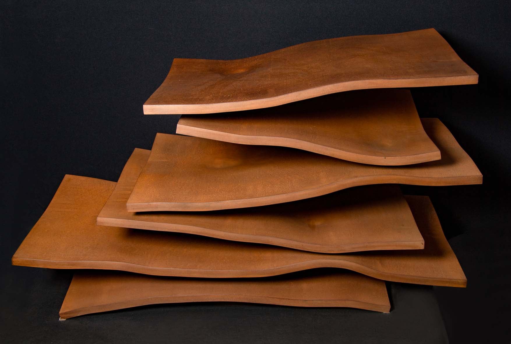 Six lames horizontales