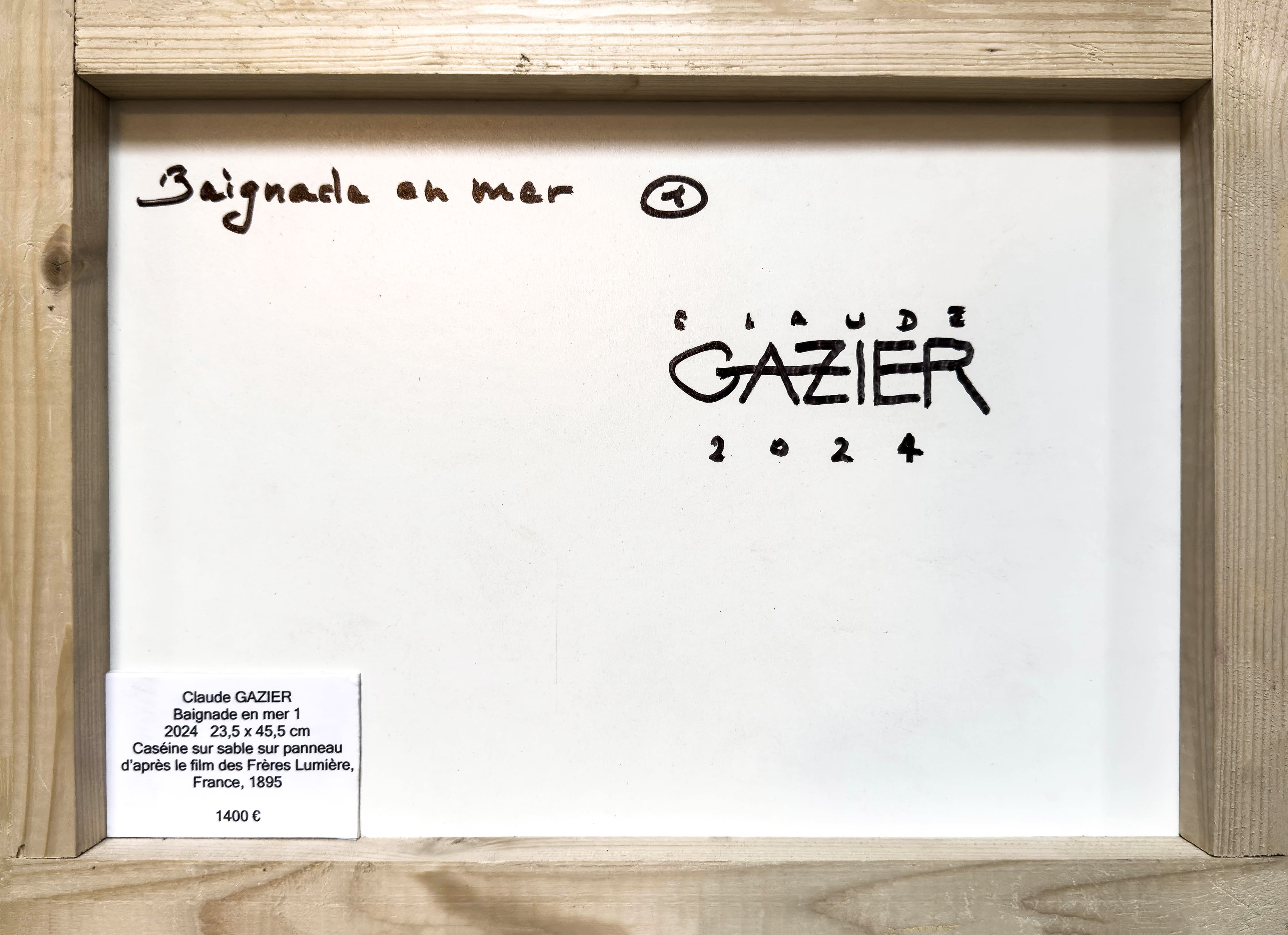 "Baignade en mer I"