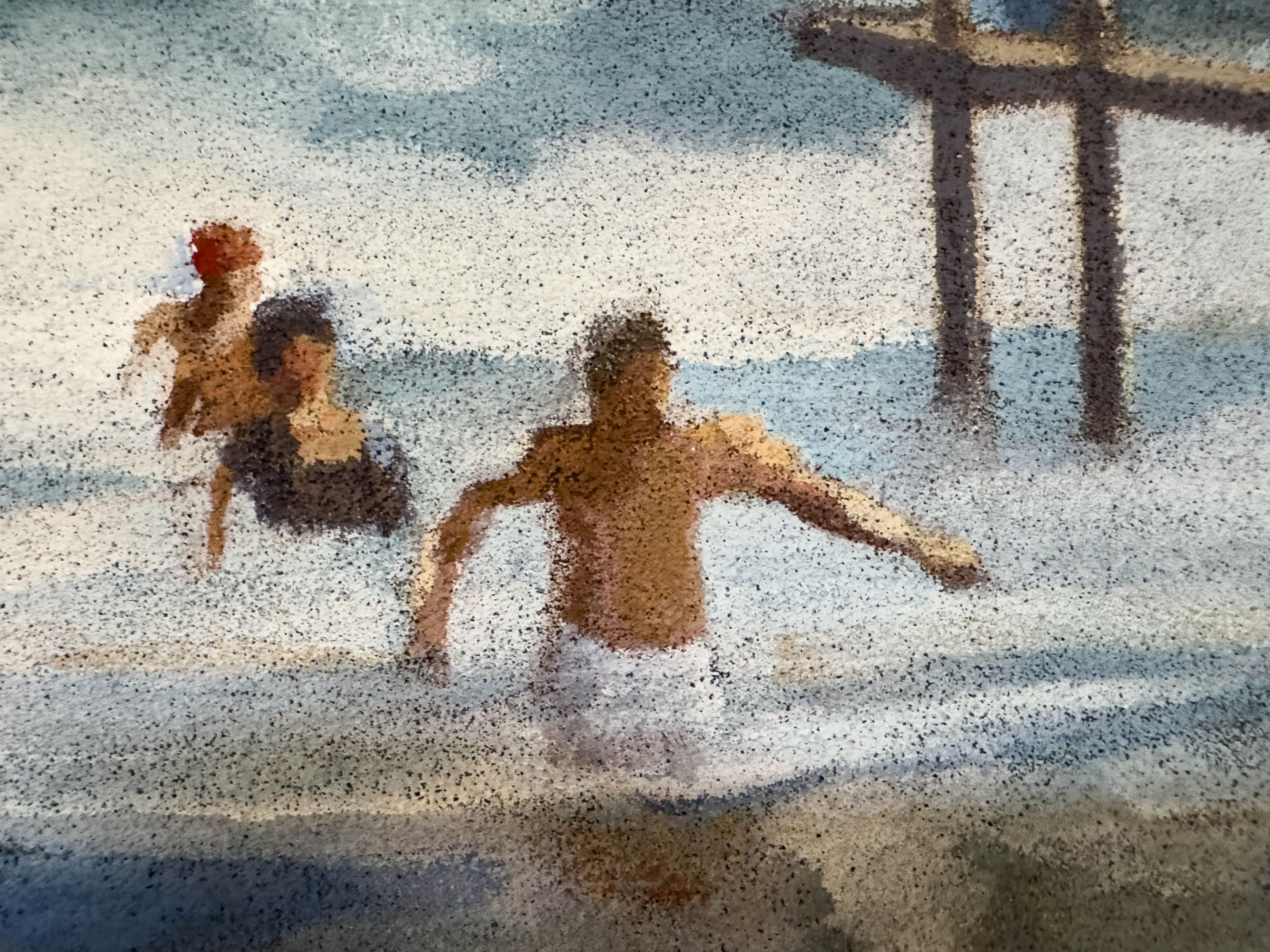 "Baignade en mer II"