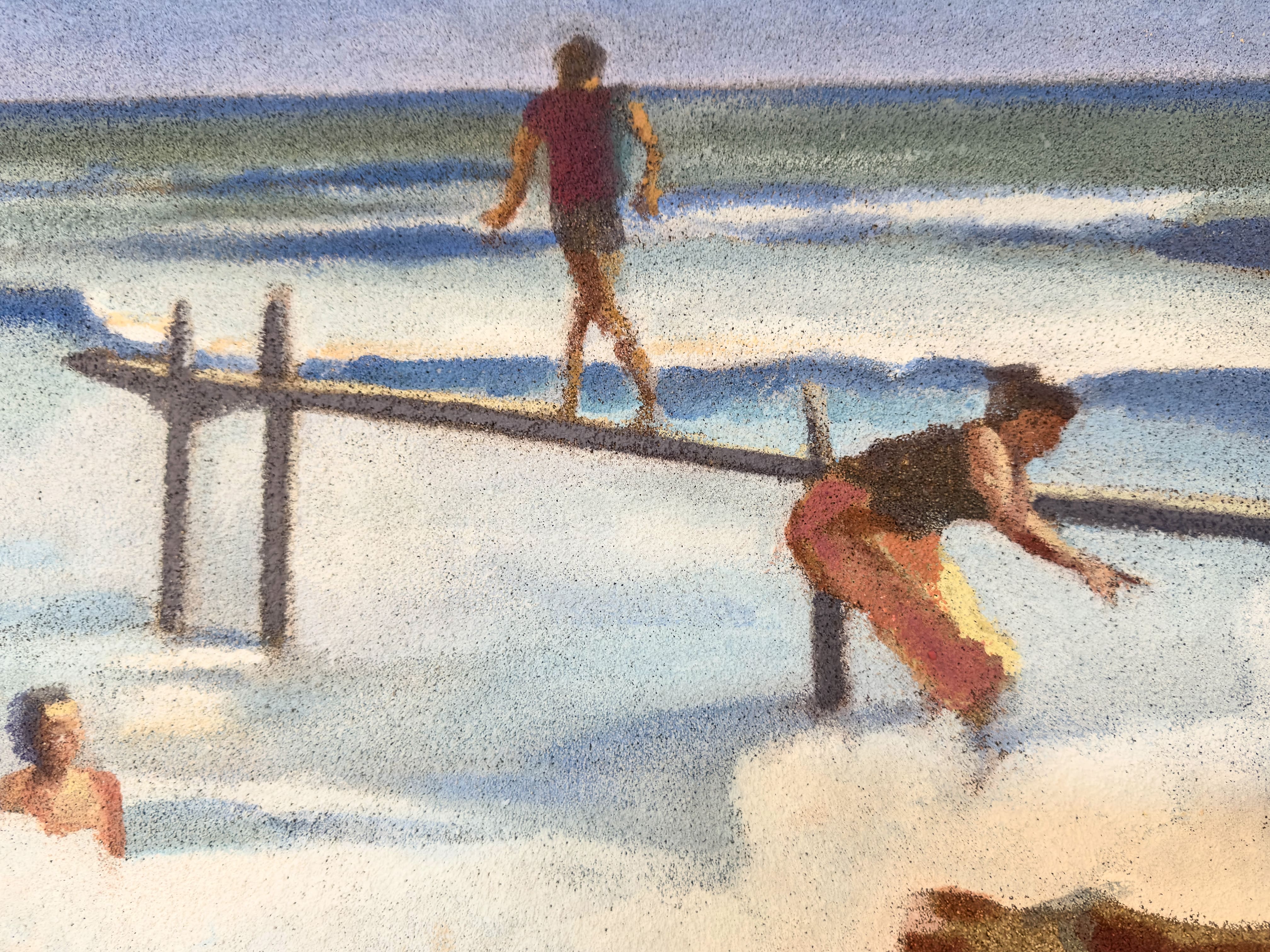 "Baignade en mer III"