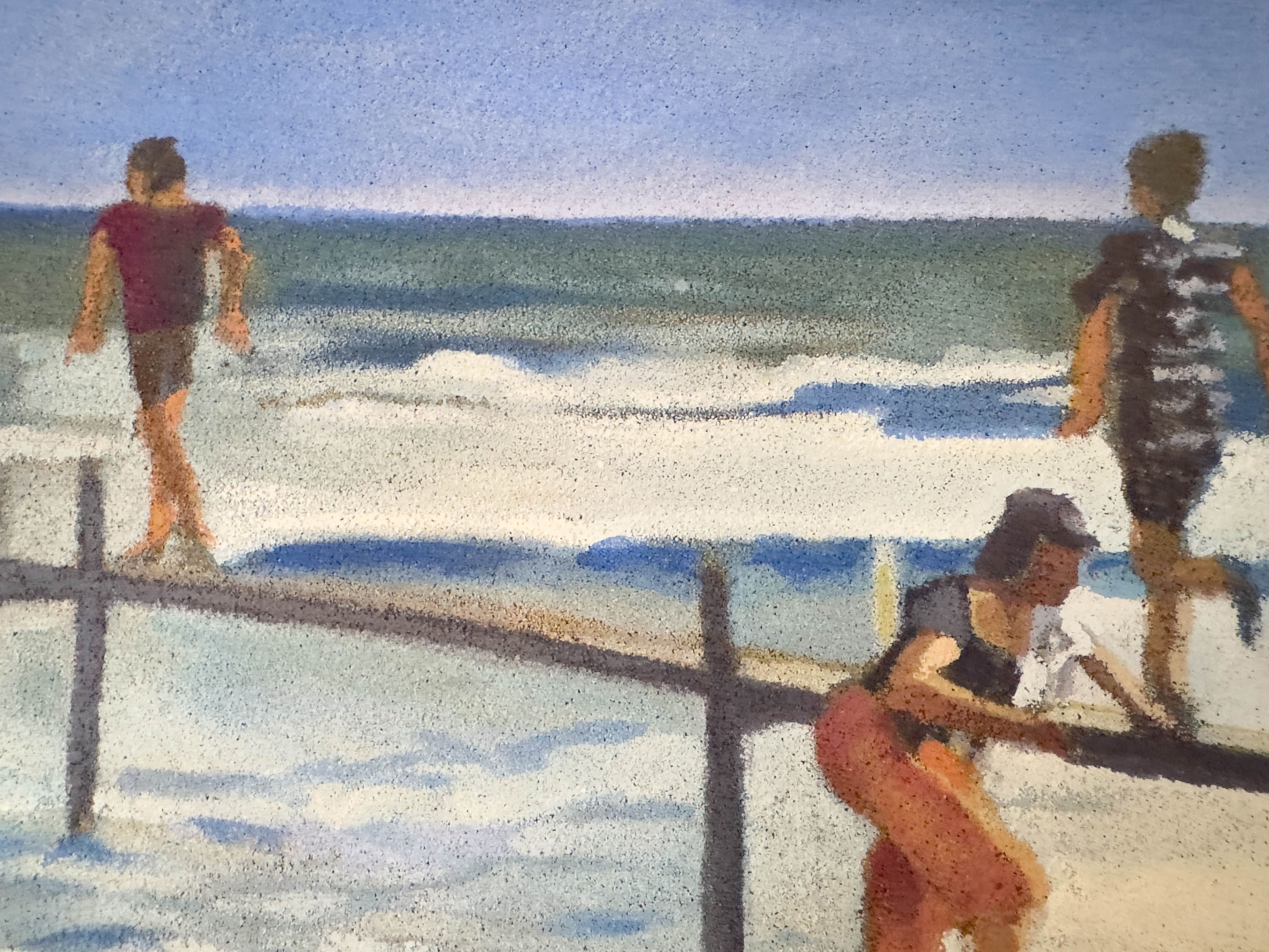 "Baignade en mer IV"