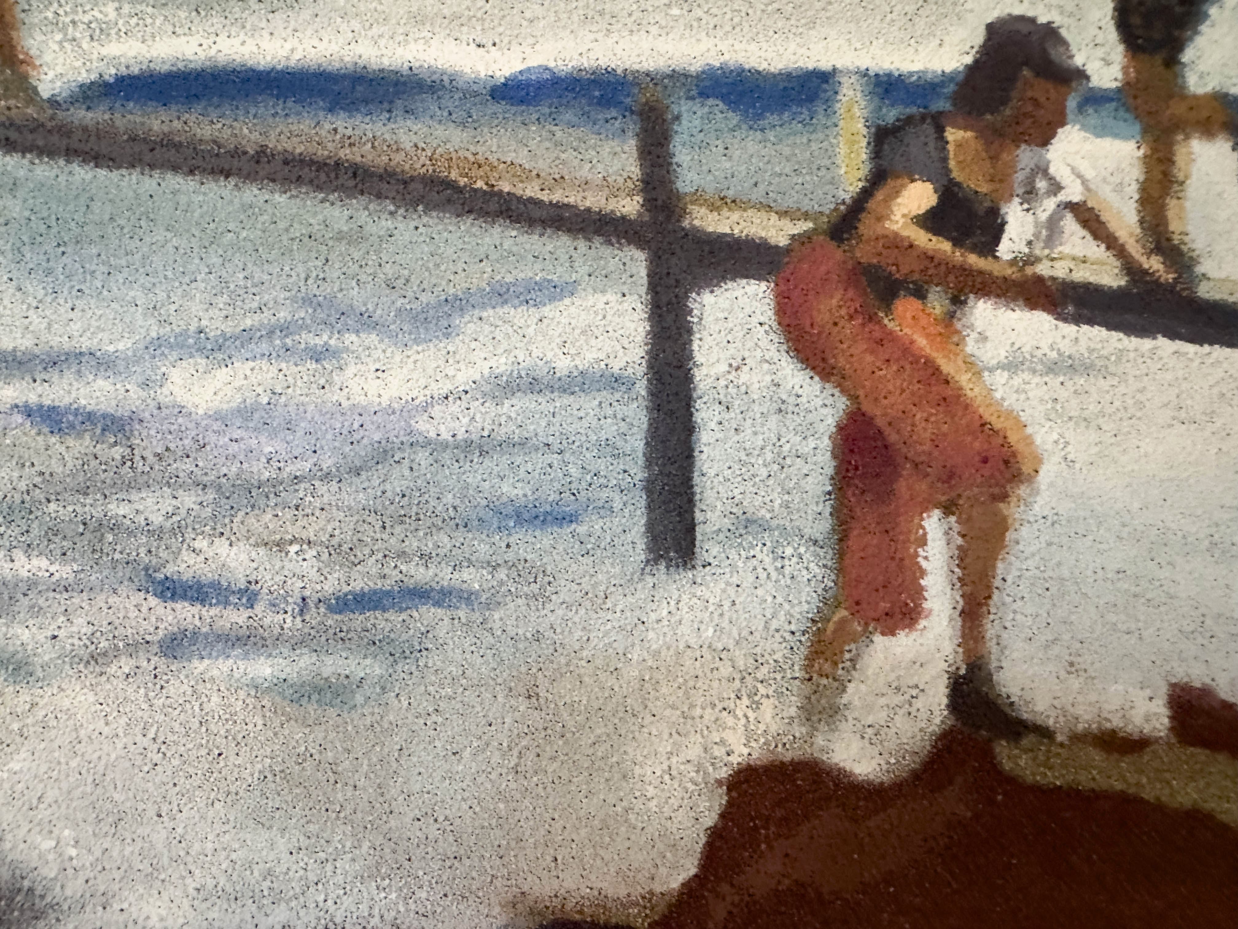 "Baignade en mer IV"