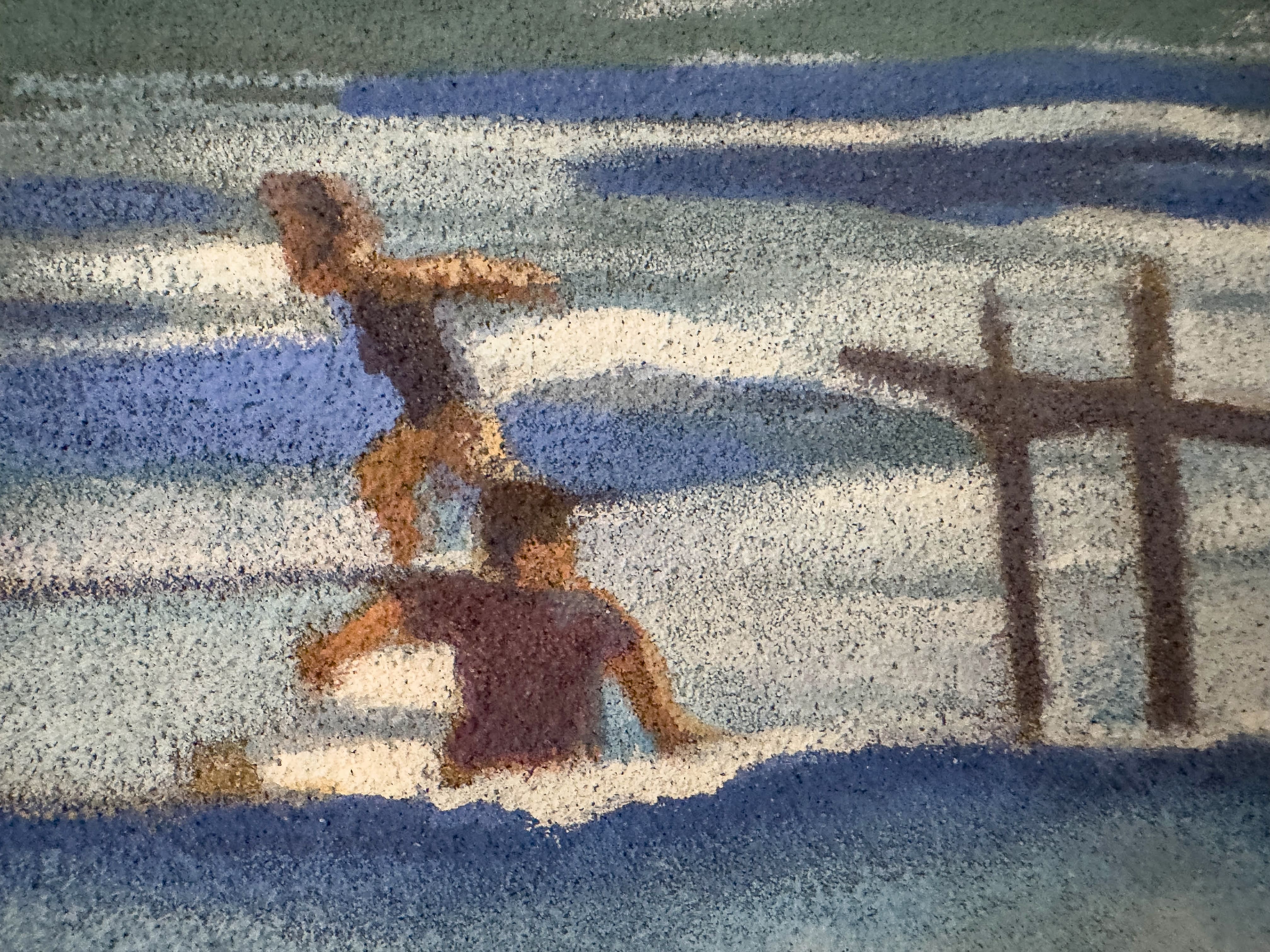 "Baignade en mer VI"