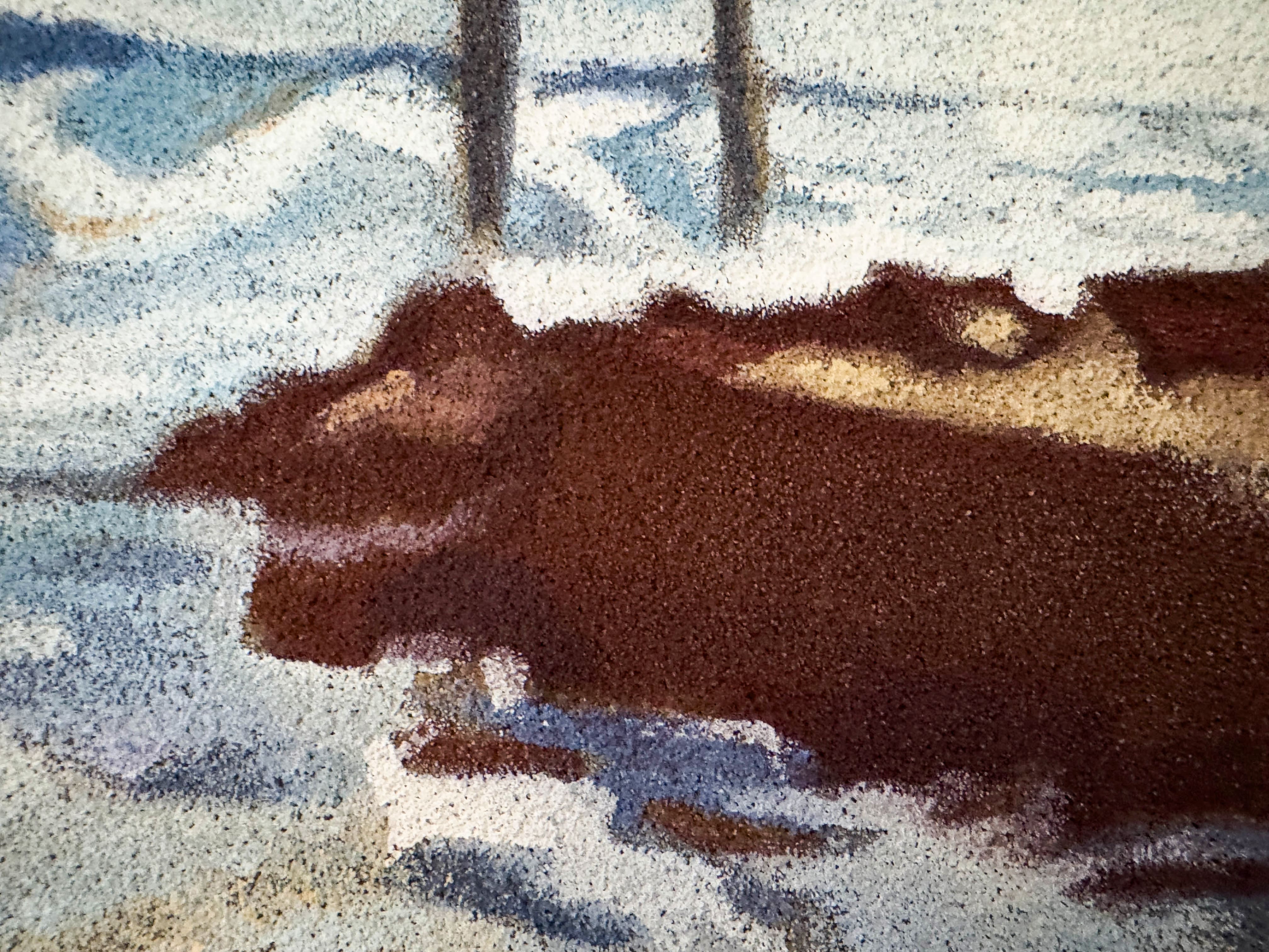 "Baignade en mer VI"