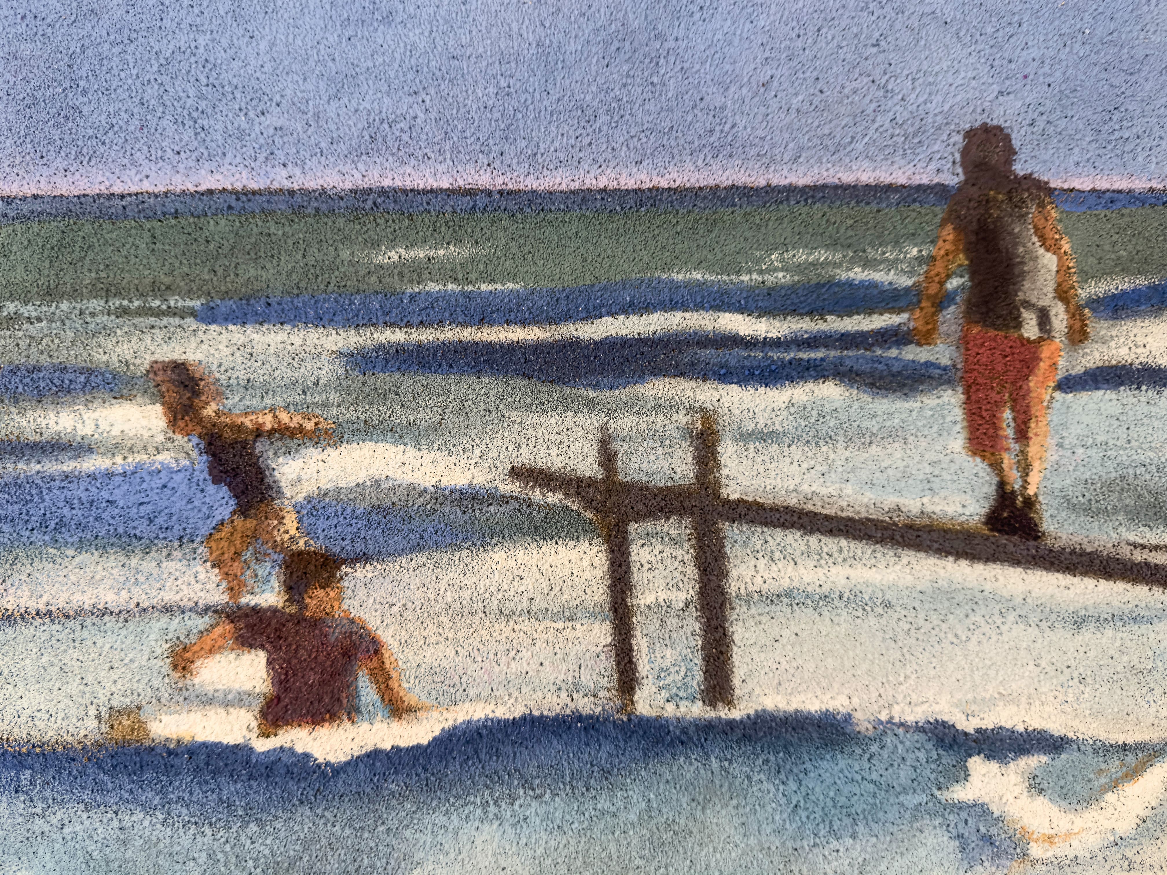 "Baignade en mer VI"