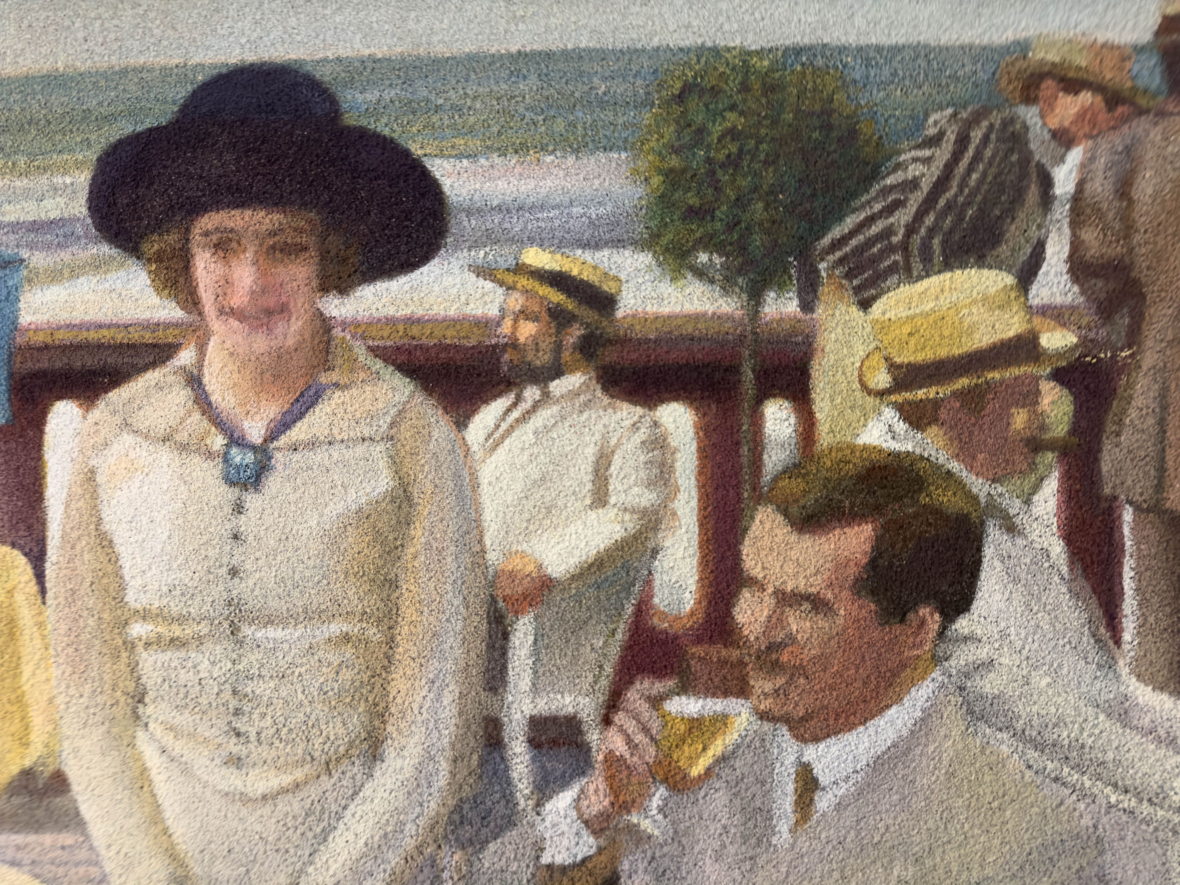 "Devant le Grand Hôtel de Carbourg"
