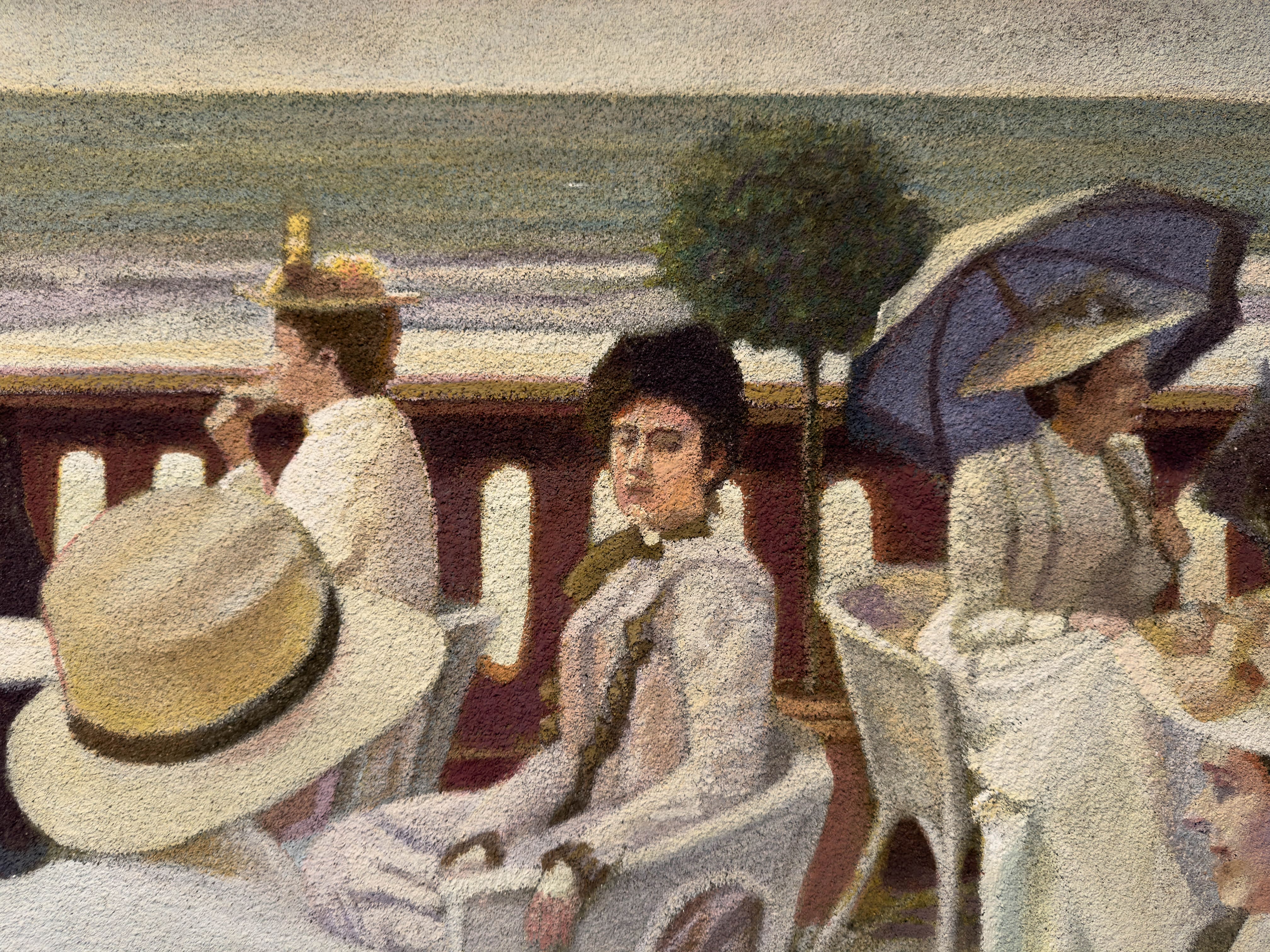 "Devant le Grand Hôtel de Carbourg"