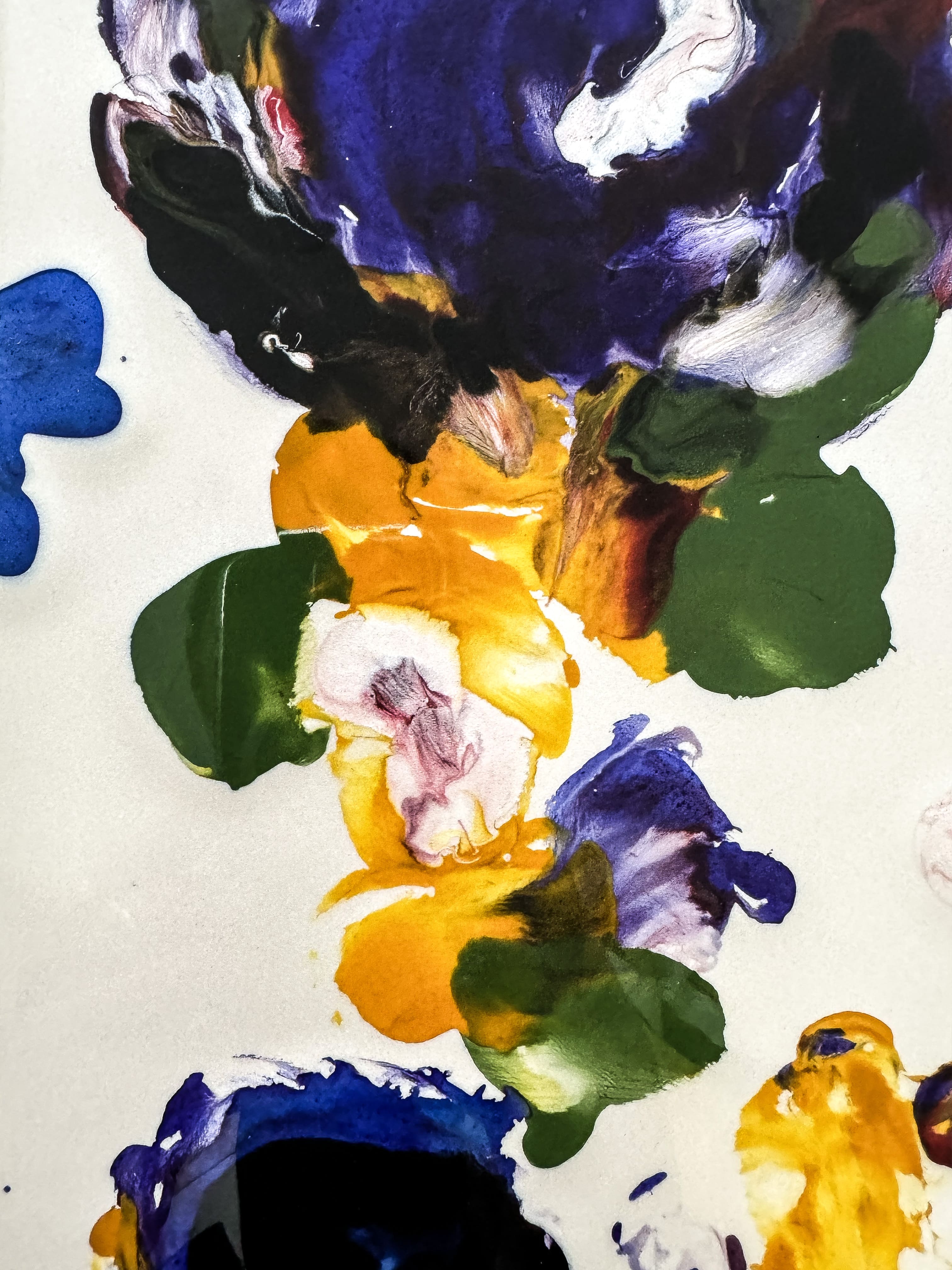 "Le Bleu de tes Fleurs"