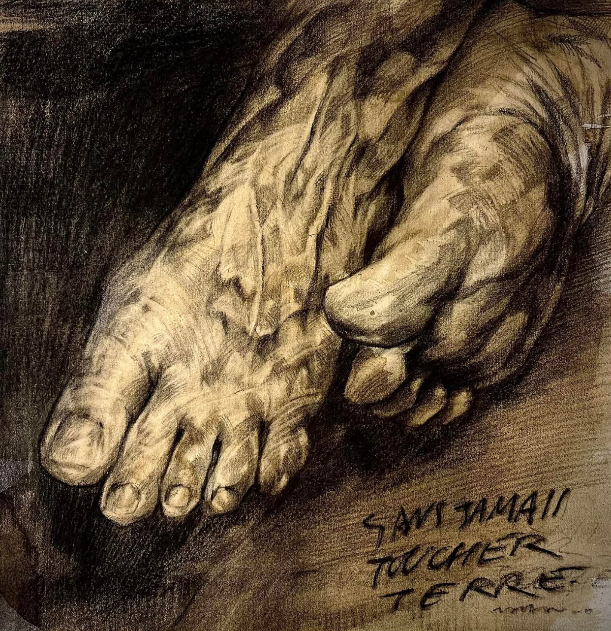 "Sans jamais toucher terre"