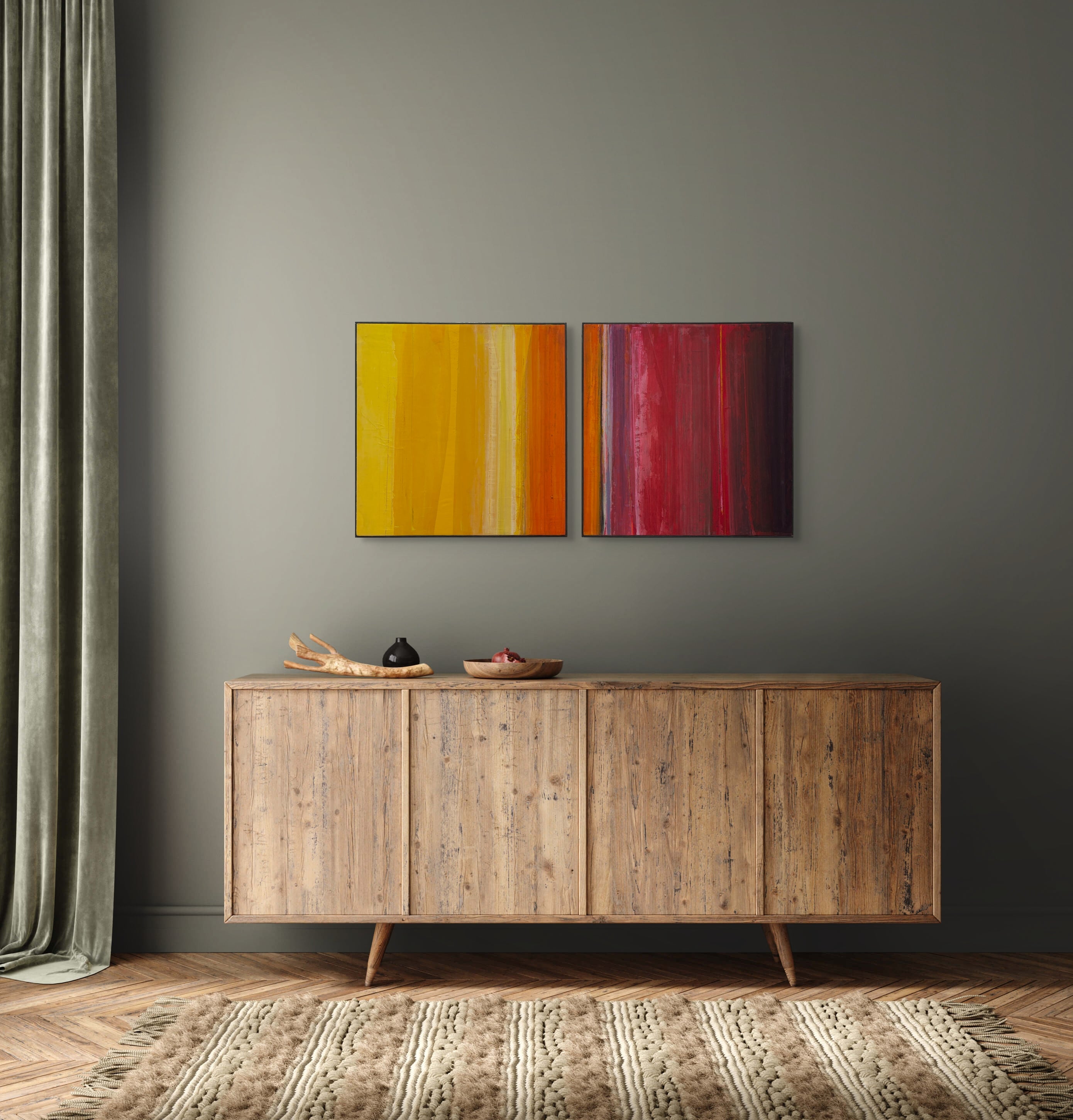 Sans titre - diptyque