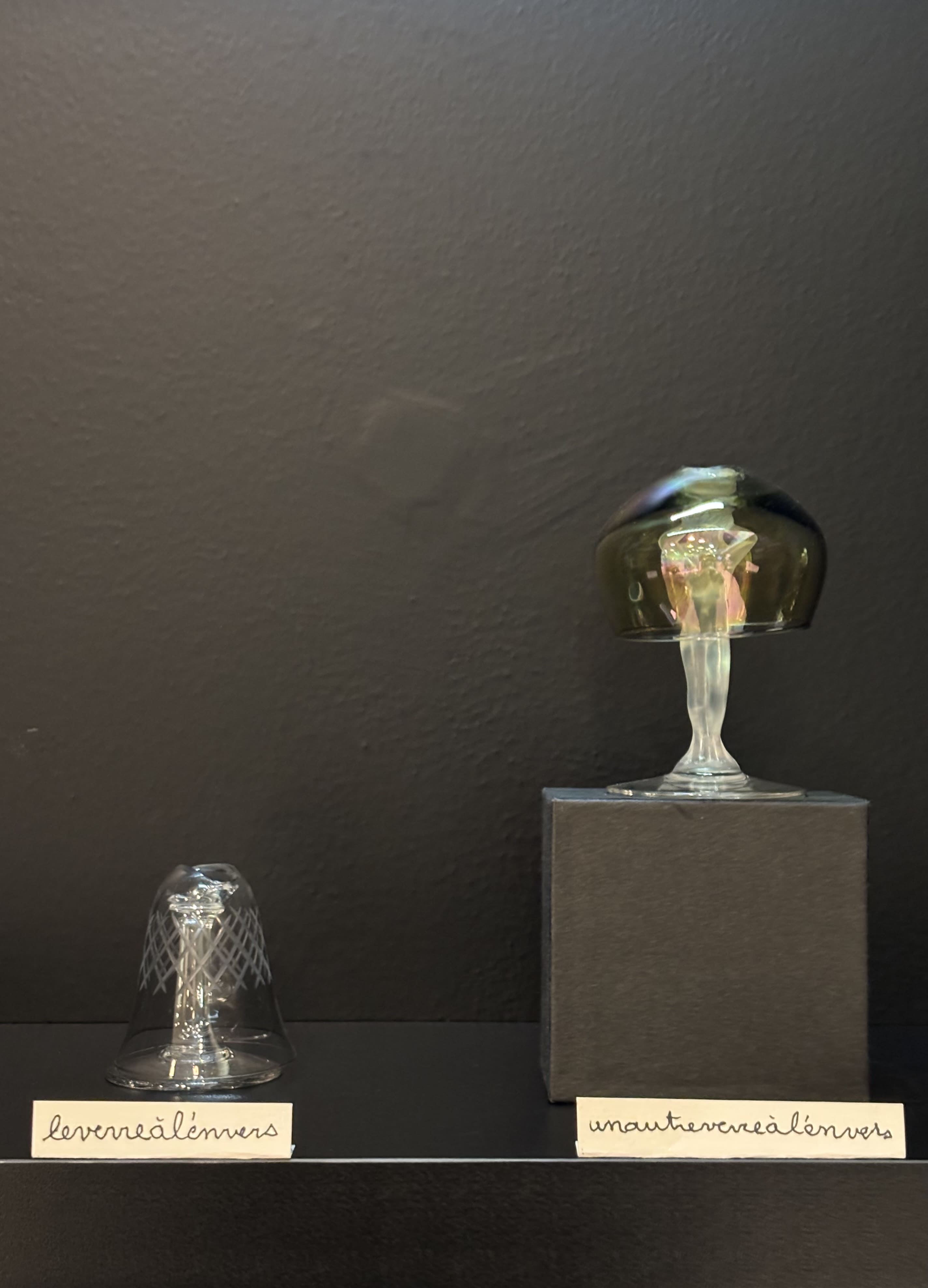 Un autre verre à l'envers