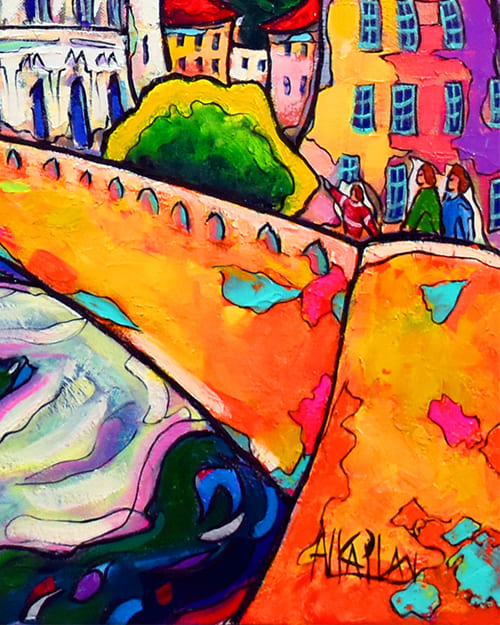 "La Saône, Cathédrale Saint-Jean"