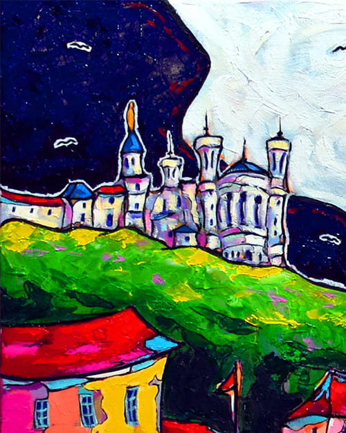 "La Saône, Cathédrale Saint-Jean"