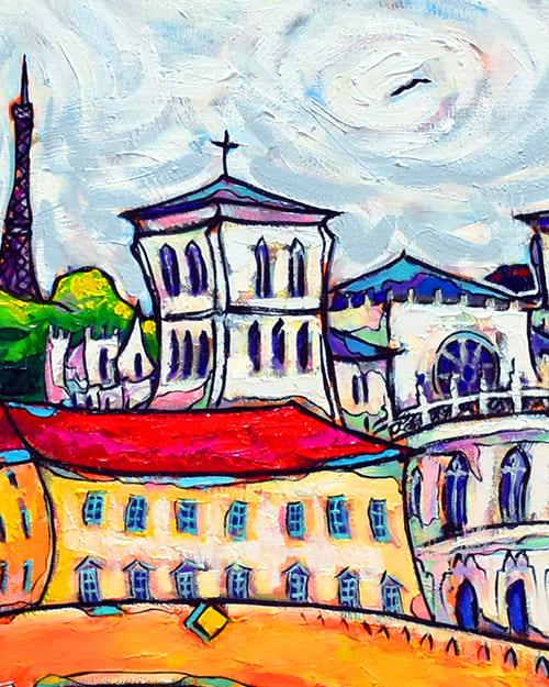 "La Saône, Cathédrale Saint-Jean"