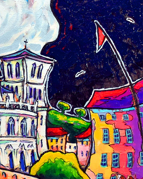 "La Saône, Cathédrale Saint-Jean"