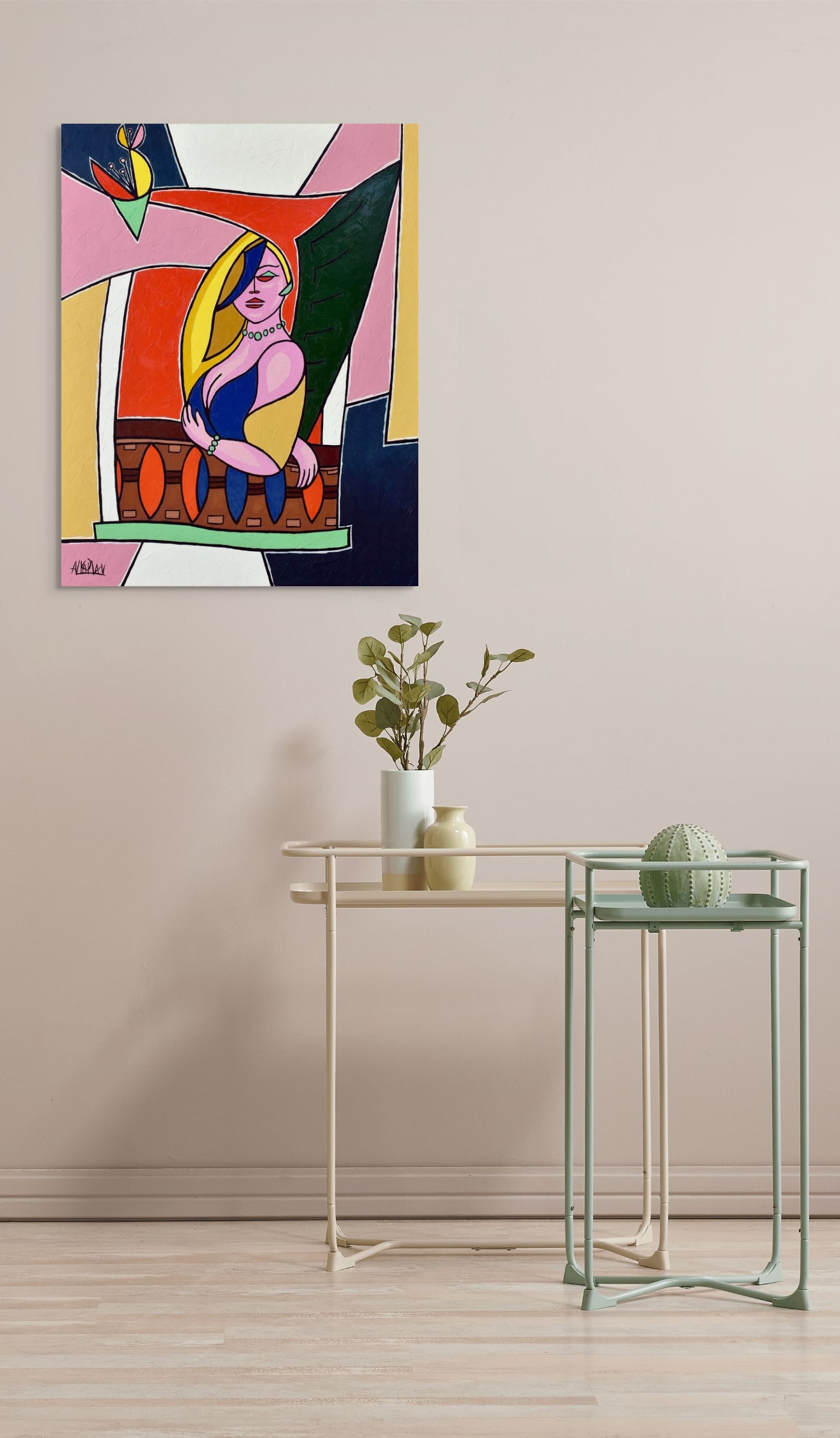 "Femme à la fenêtre"