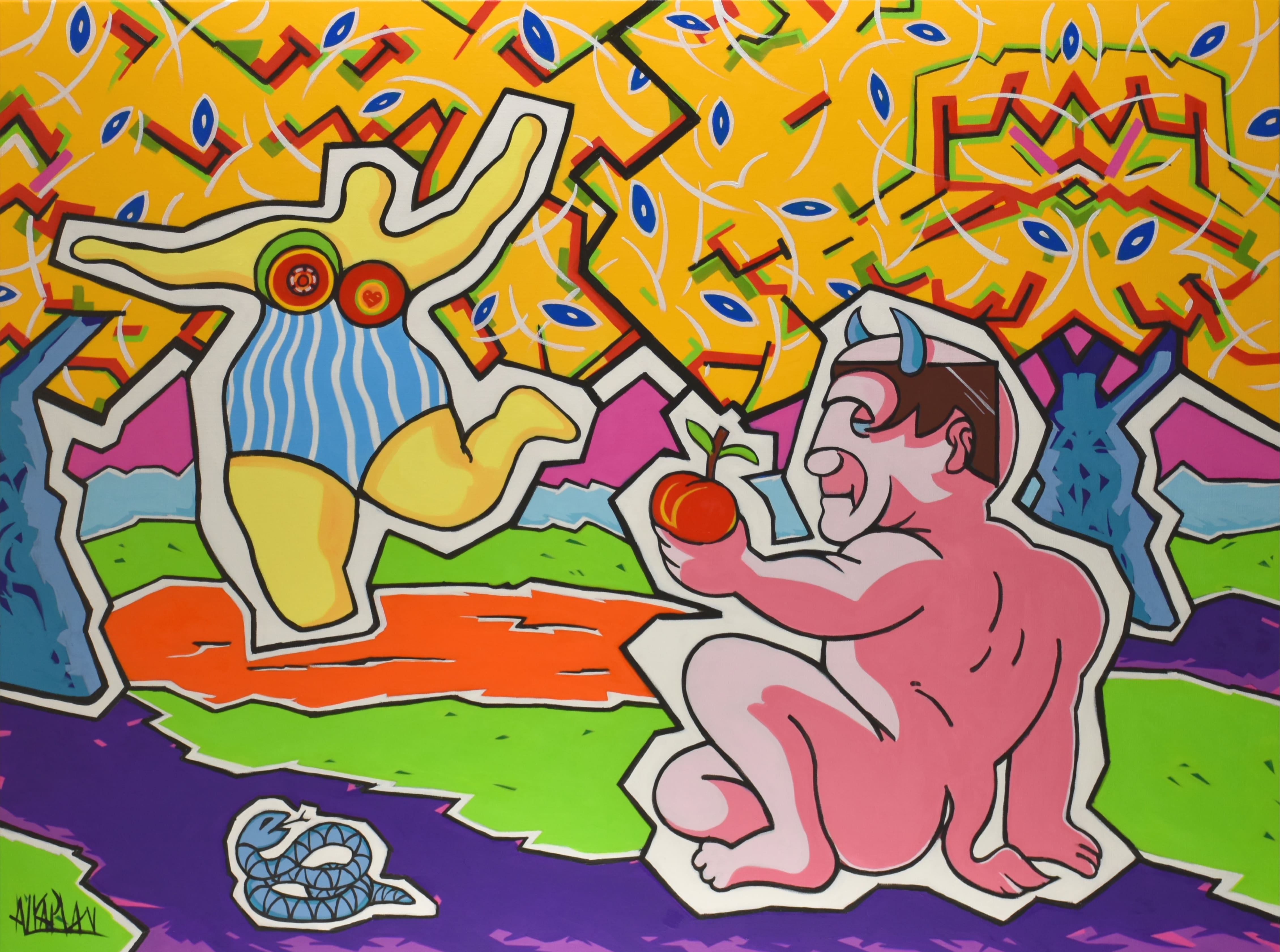 "L'Eden retrouvé, Niki et Pablo"