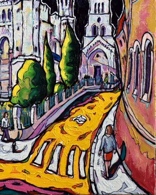 "La Basilique Notre Dame de Fourvière"