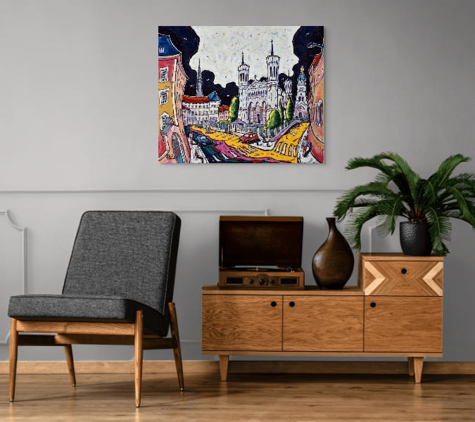 "La Basilique Notre Dame de Fourvière"