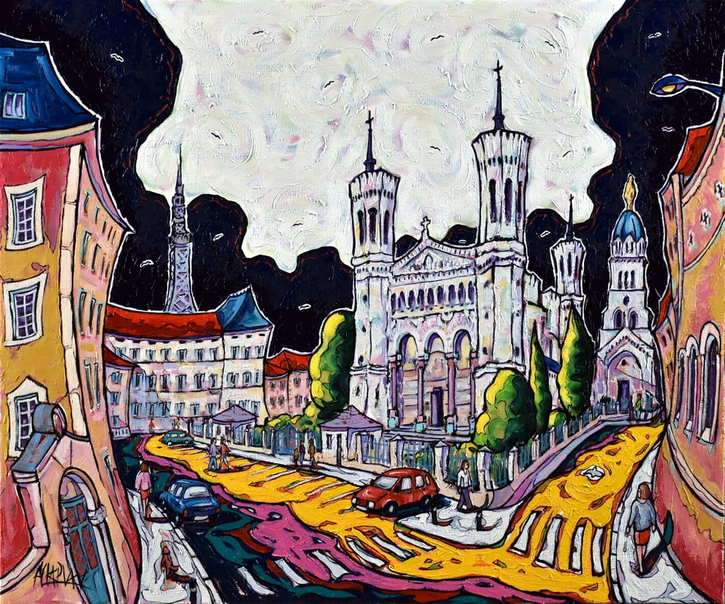 "La Basilique Notre Dame de Fourvière"