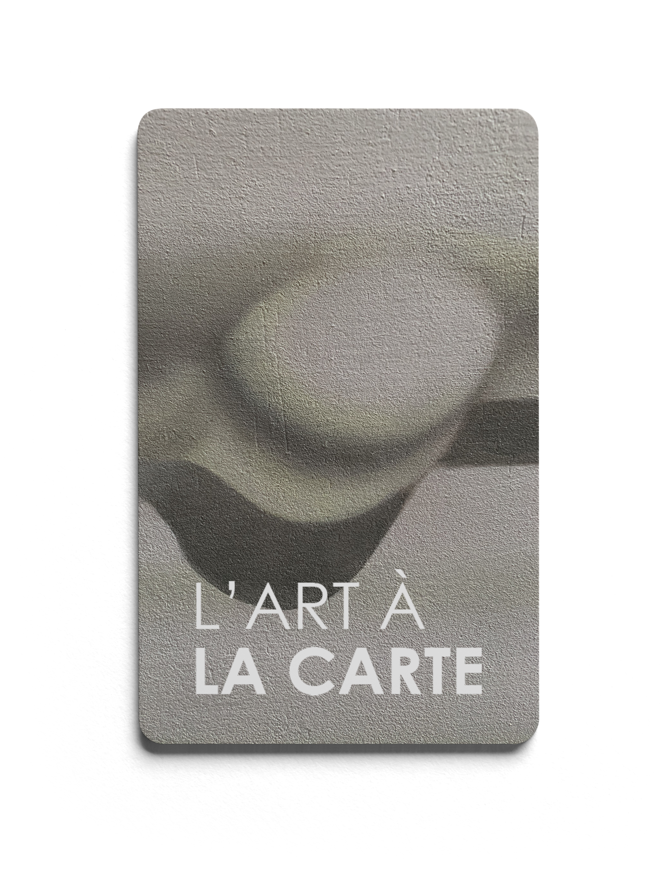 L'art à la carte