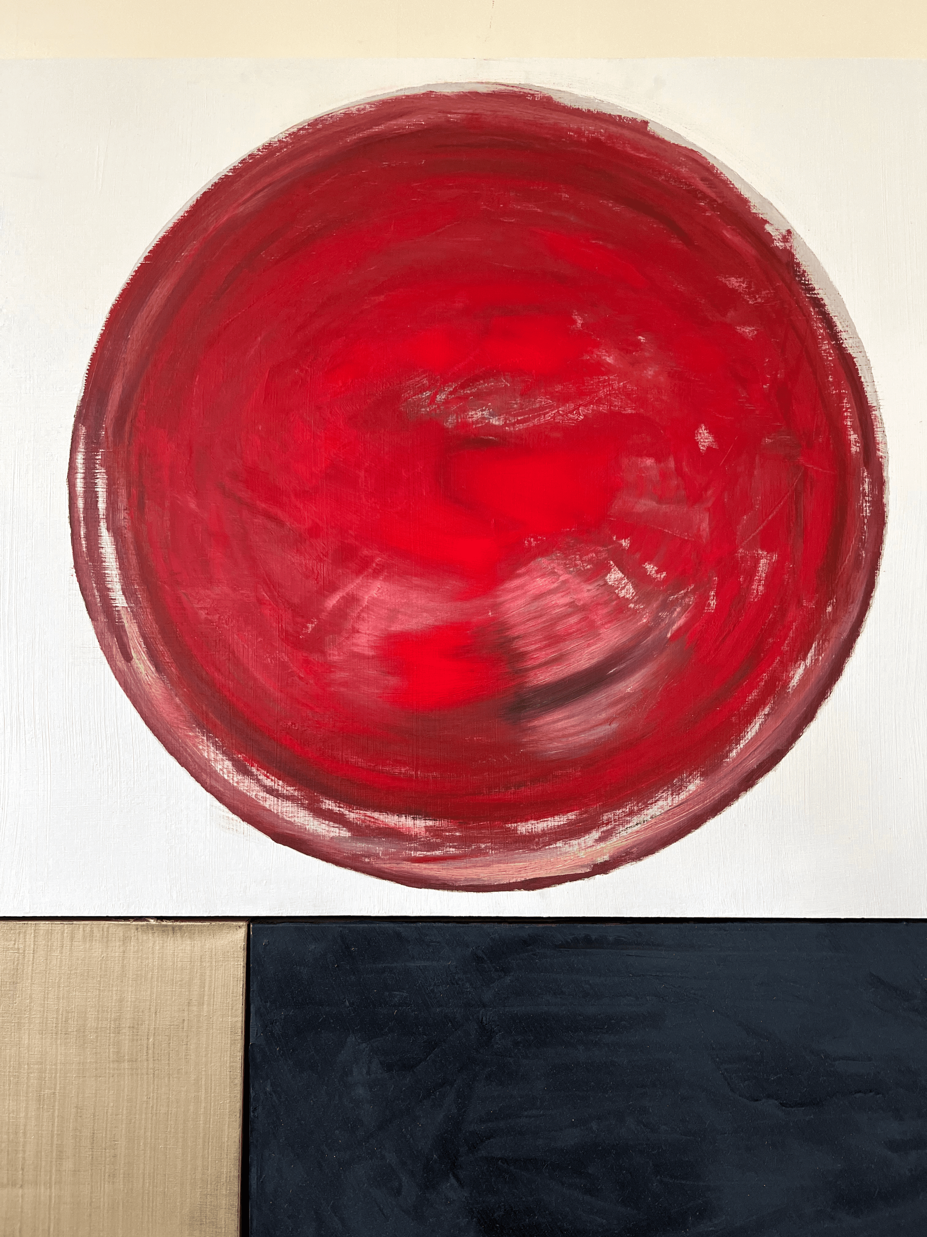 "Flags for future identities - Triptyque au rond"