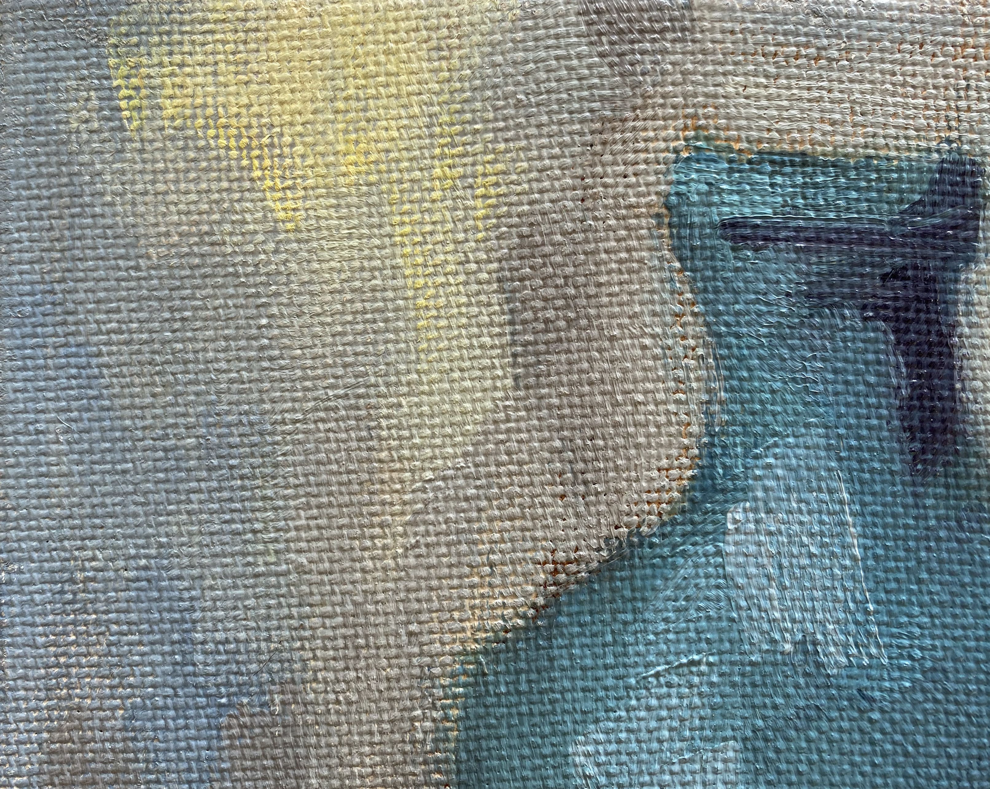 "Composition au pot bleu"