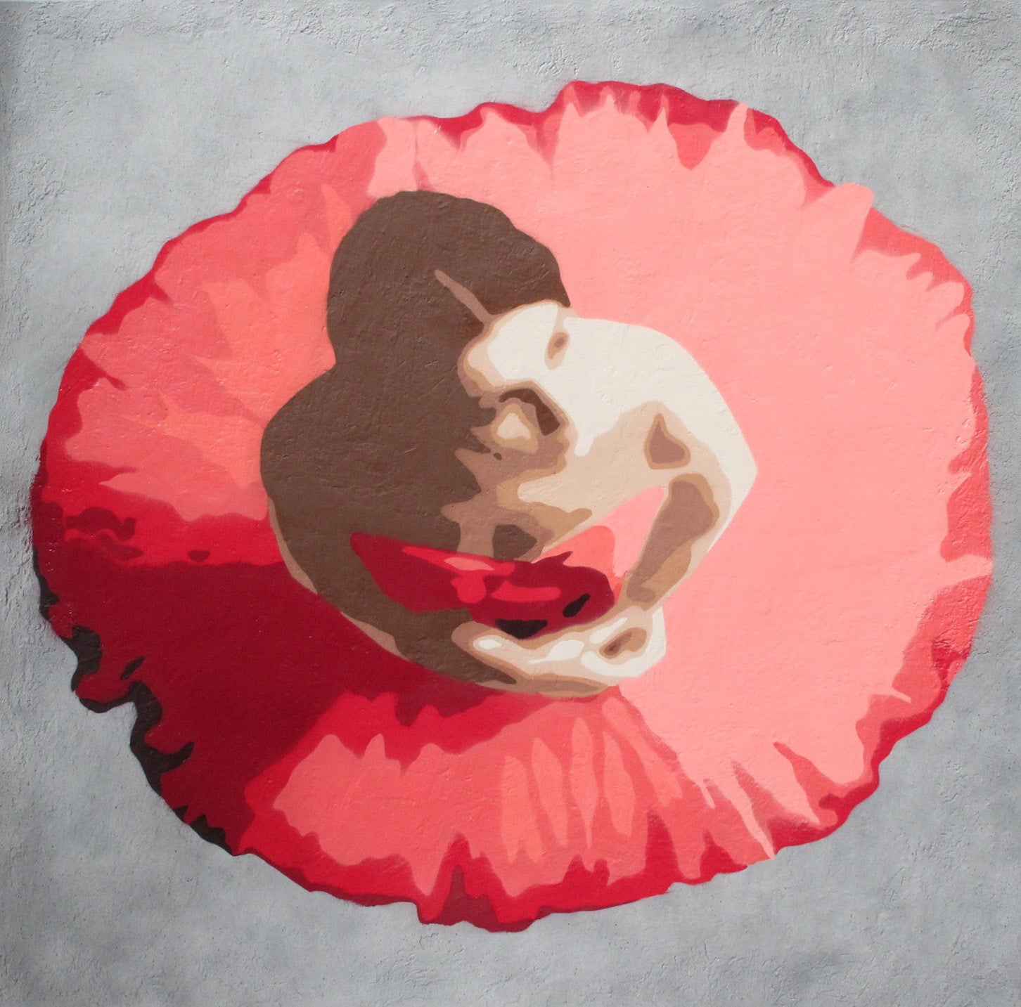 "Dancing flower rouge"