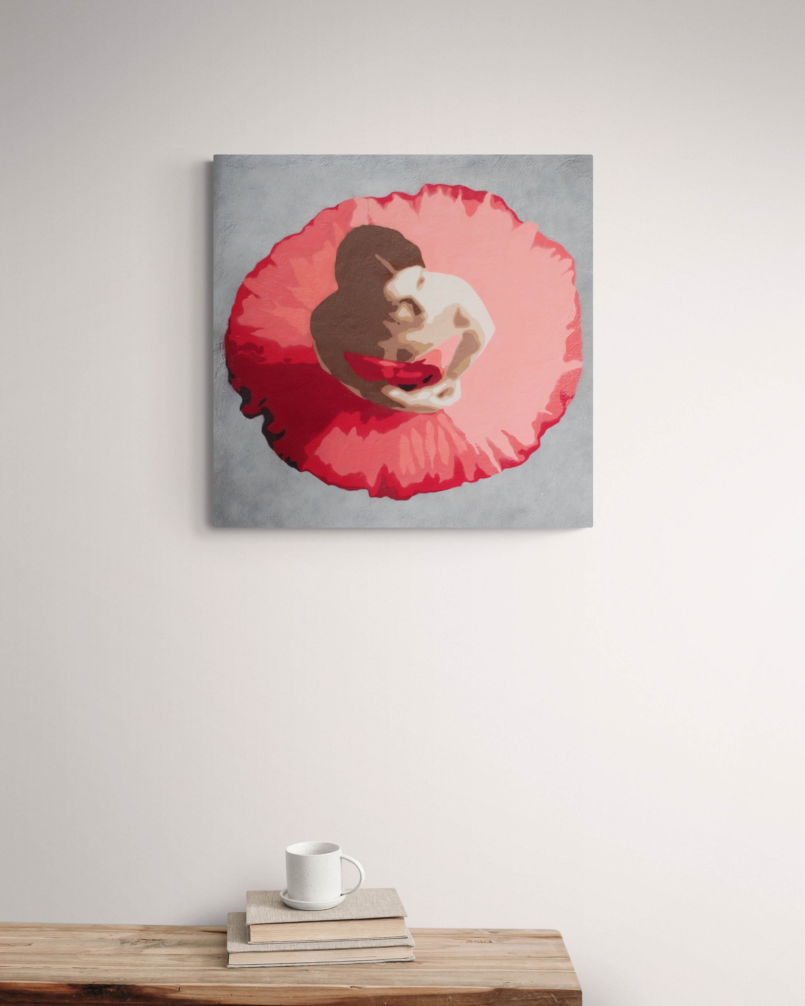 "Dancing flower rouge"