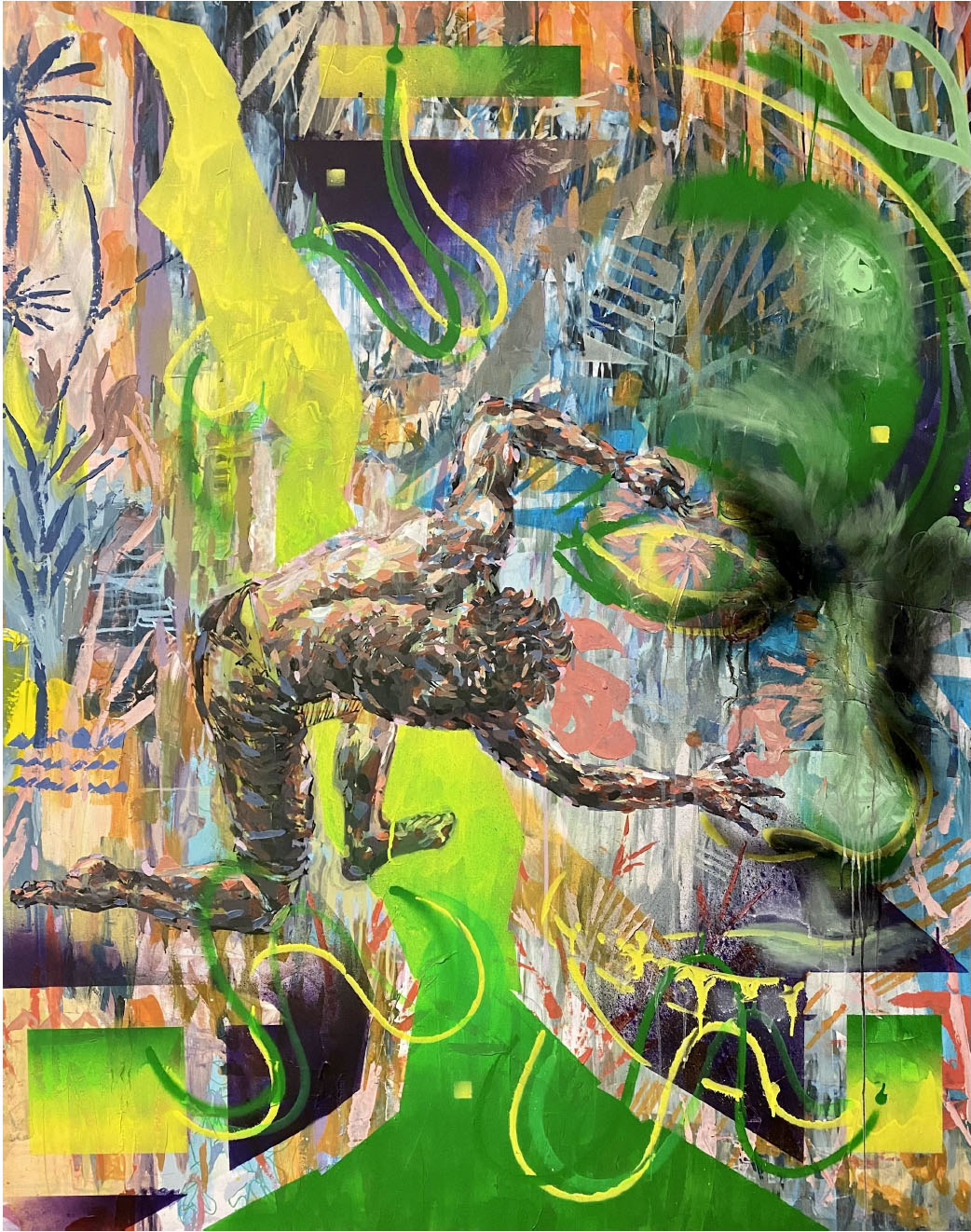 "Capoeira painting"