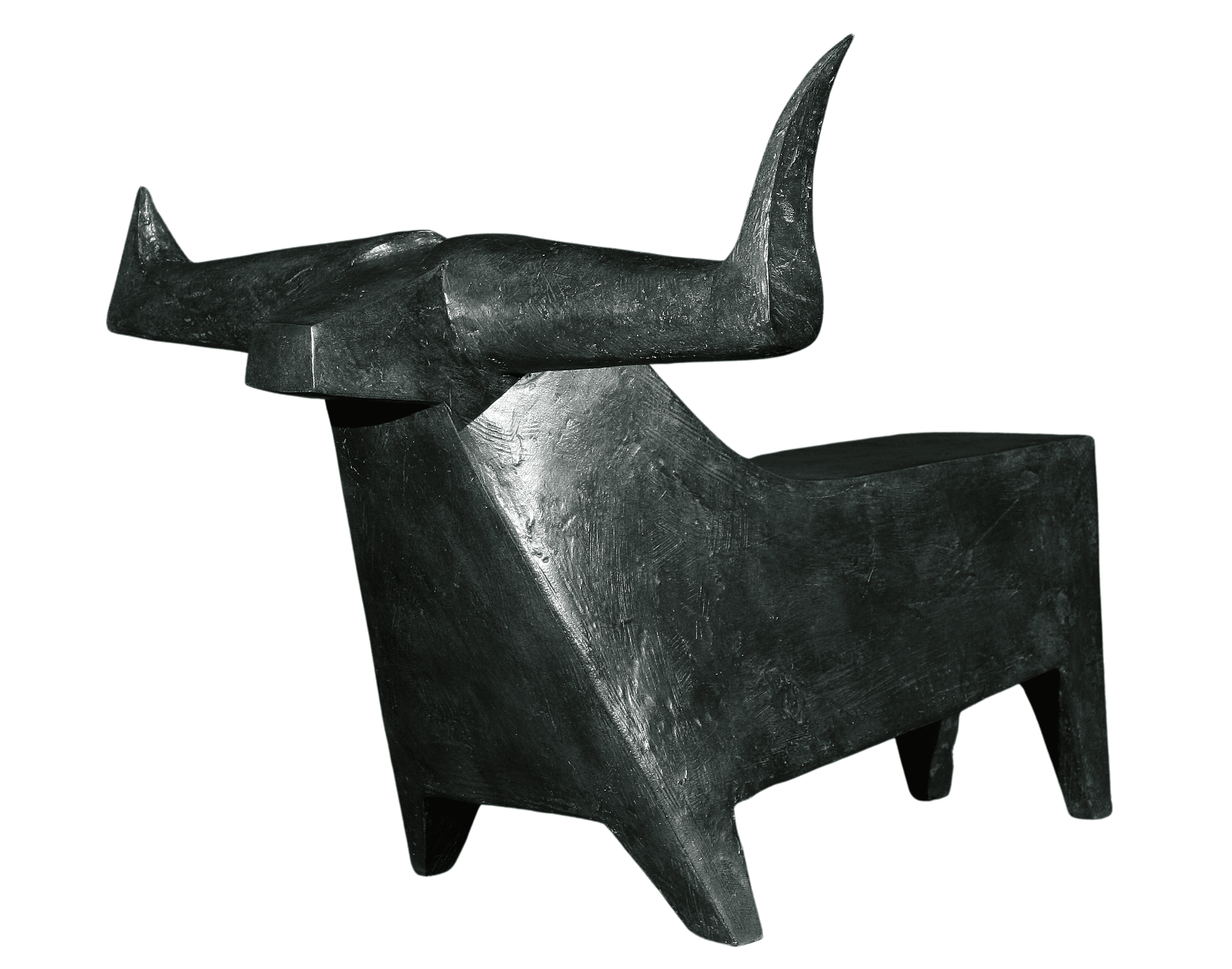 "Taureau Cornes Asymétriques"