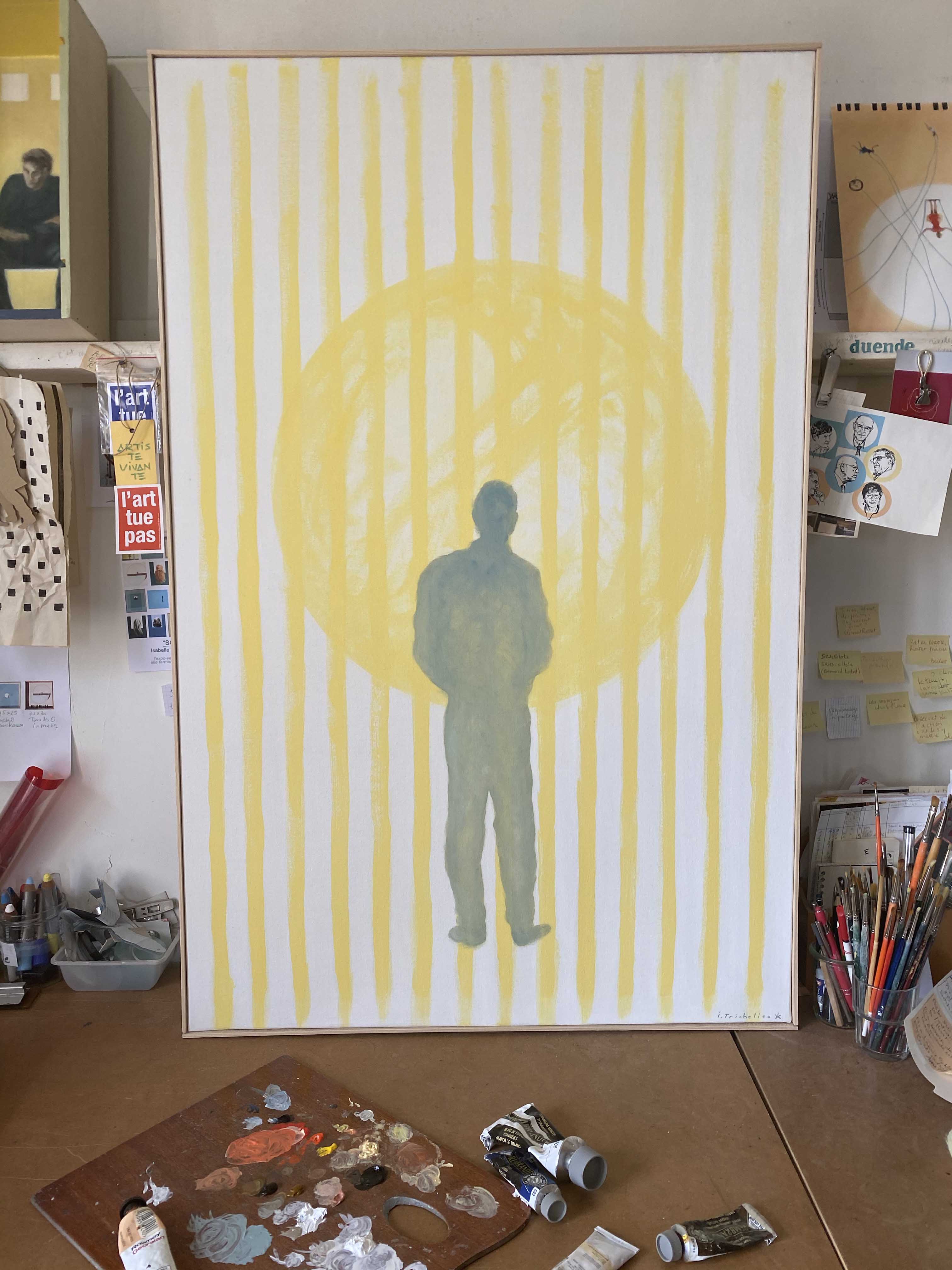 "Dans le jaune"