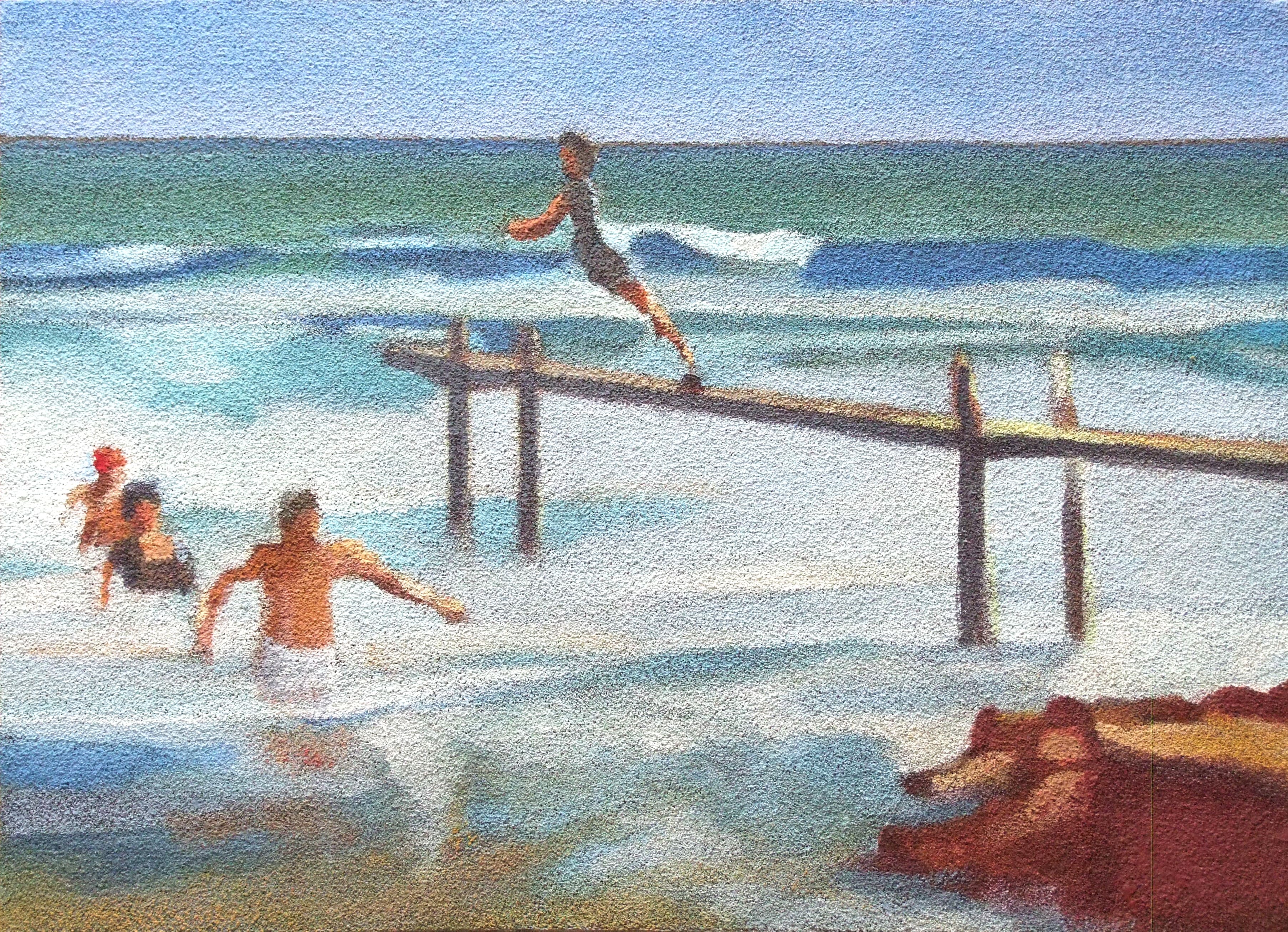 "Baignade en mer II"