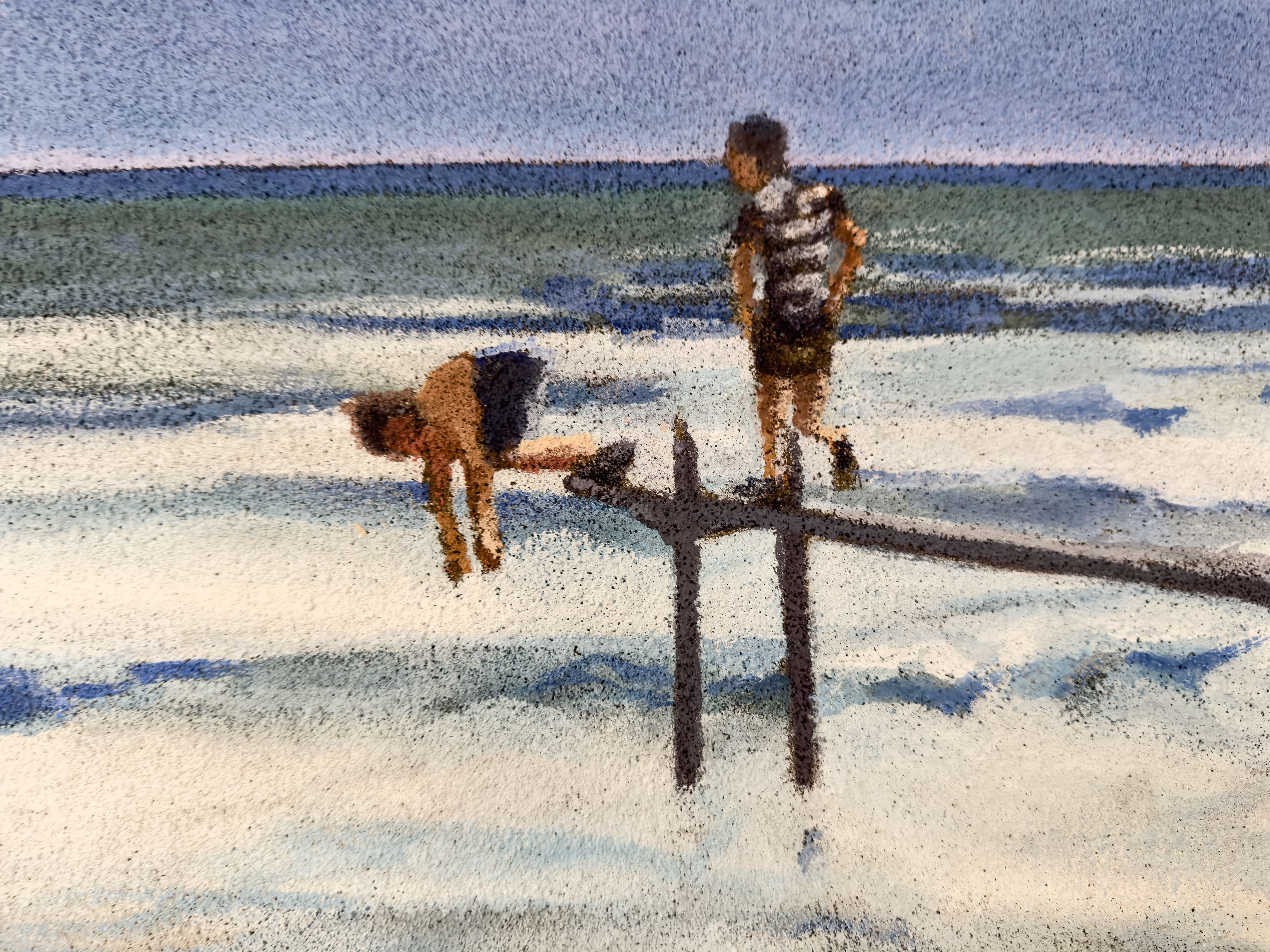 "Baignade en mer V"