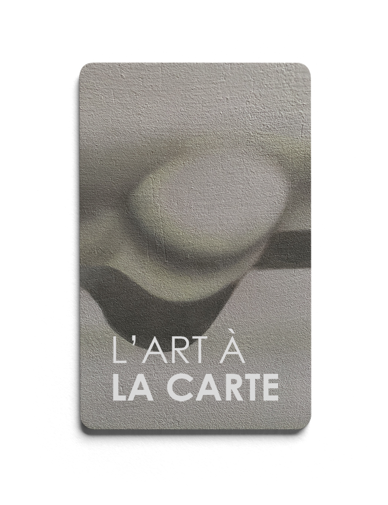 L'art à la carte