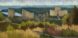 "Vue sur les ruines du Château Gaillard"